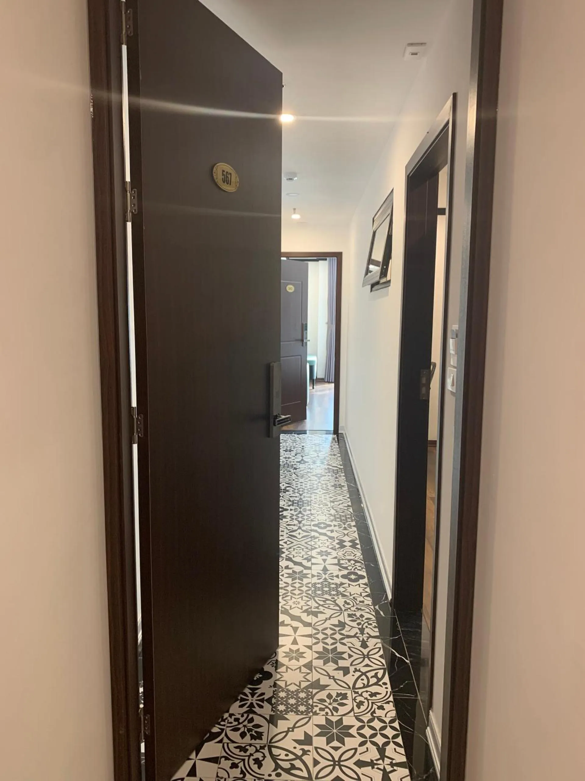 Floor plan in Aquarius Premium Hotel