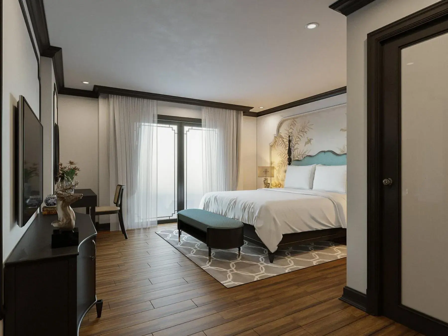 Bed in Aquarius Premium Hotel Bed in Aquarius Premium Hotel