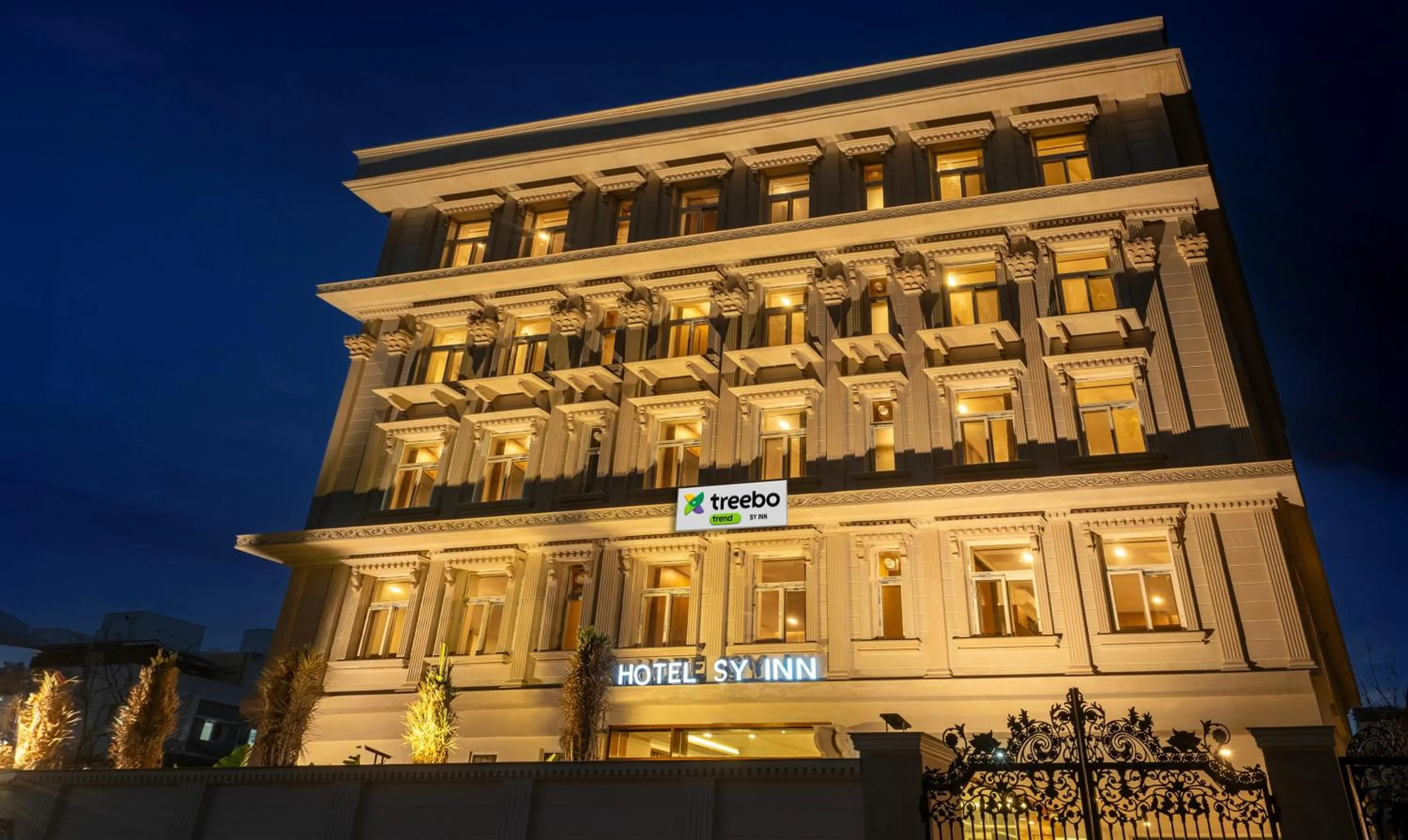 Facade/entrance in Treebo SY Inn, Gachibowli DLF