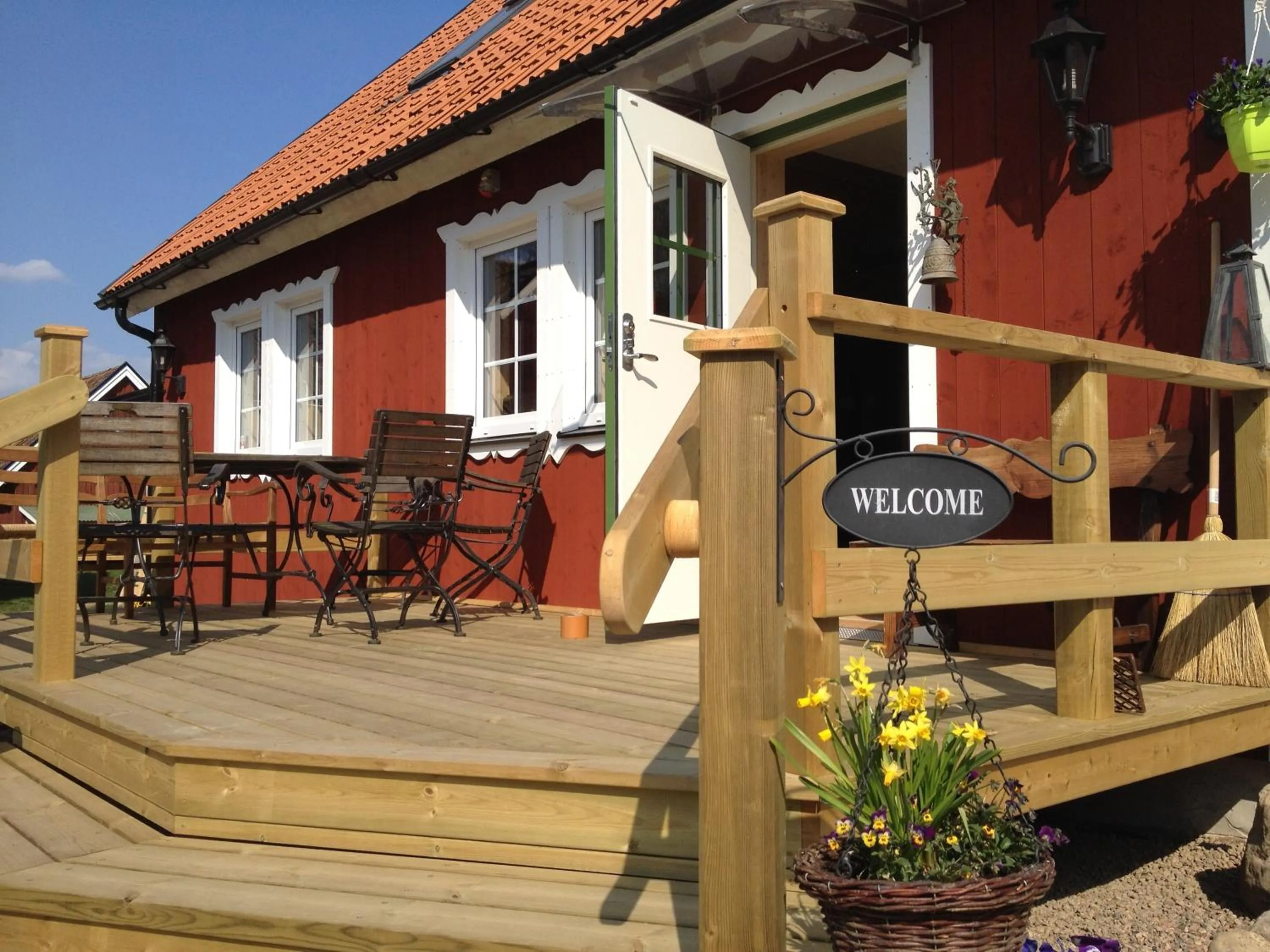 Facade/entrance in Lilla Trulla Gårdshotell - Feels like home