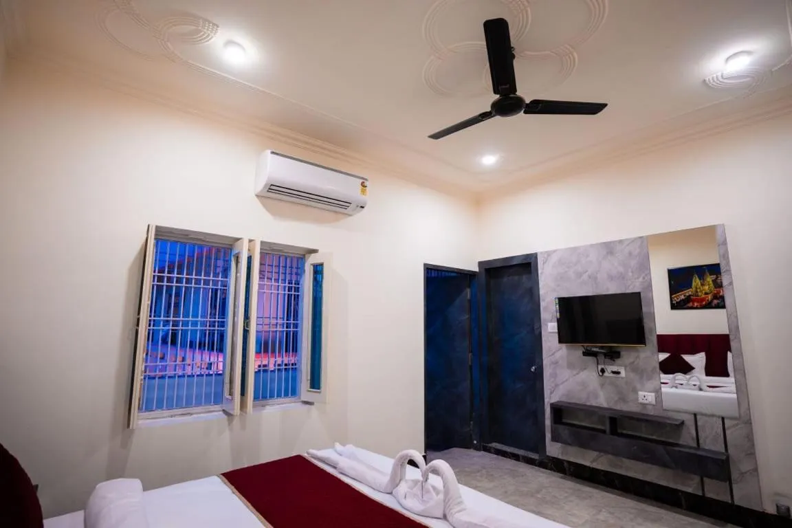 Photo of the whole room, Bed in HOTEL JSR KEDAR