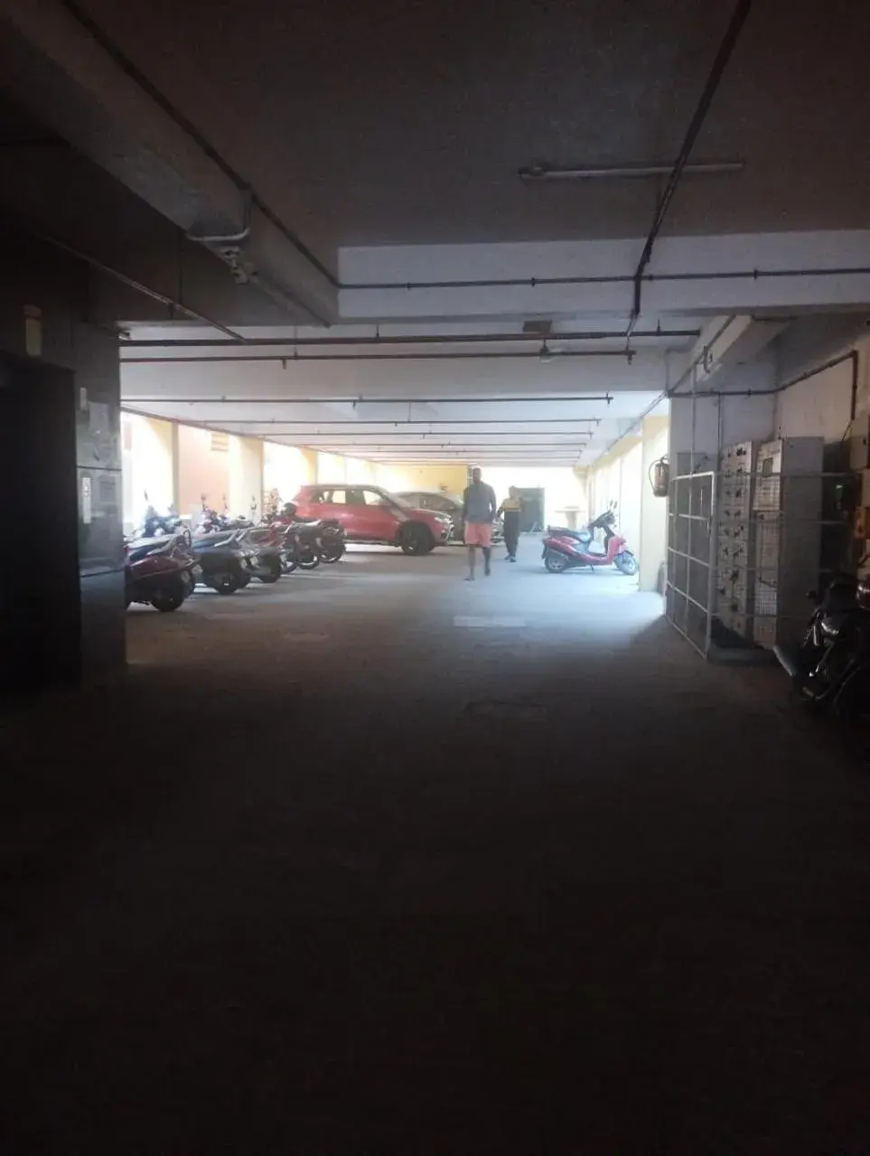 Parking in Grand Ocean inn Parking in Grand Ocean inn