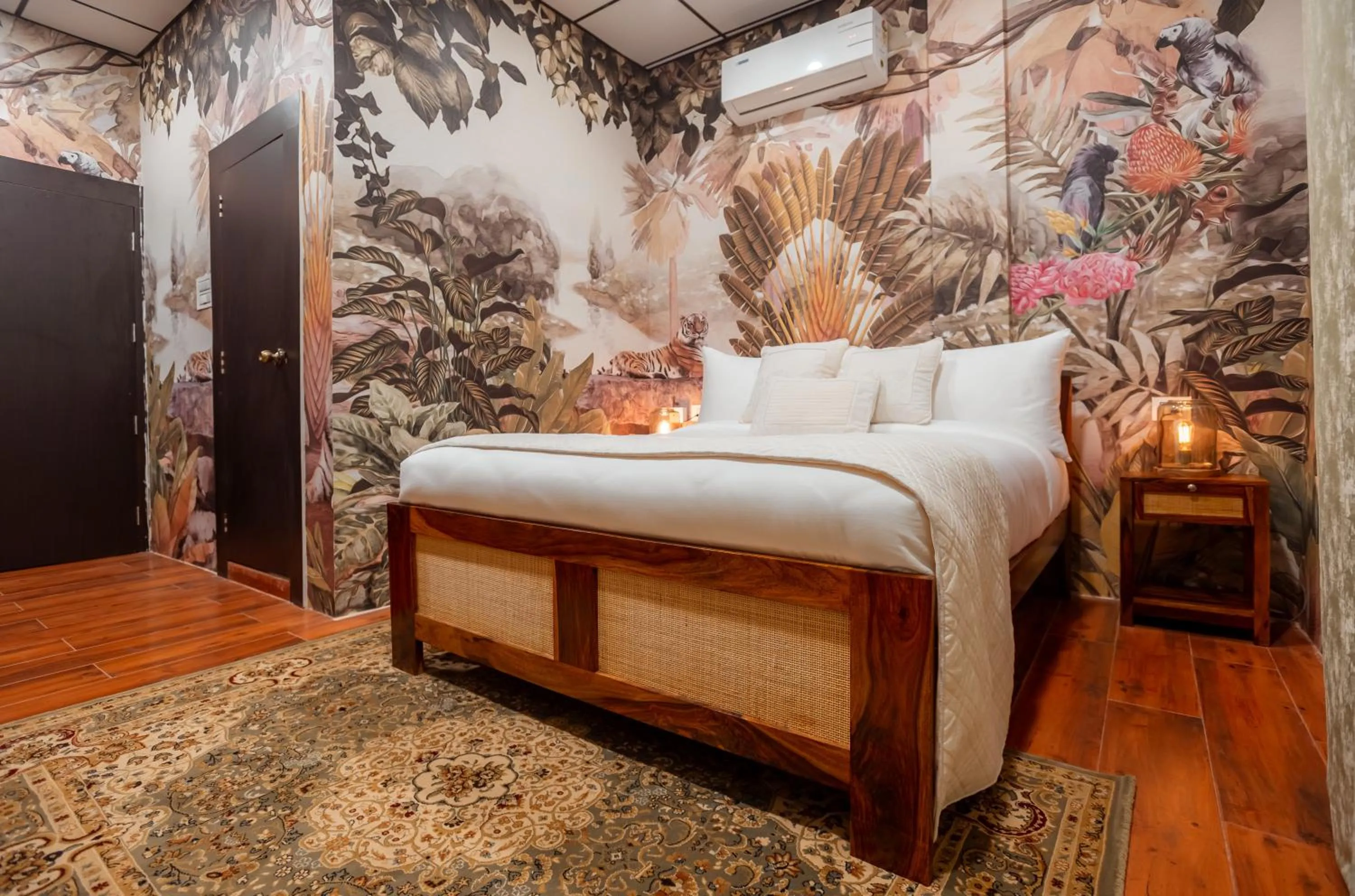 Bed in Vaani Greens Wildlife Resort, Kaziranga