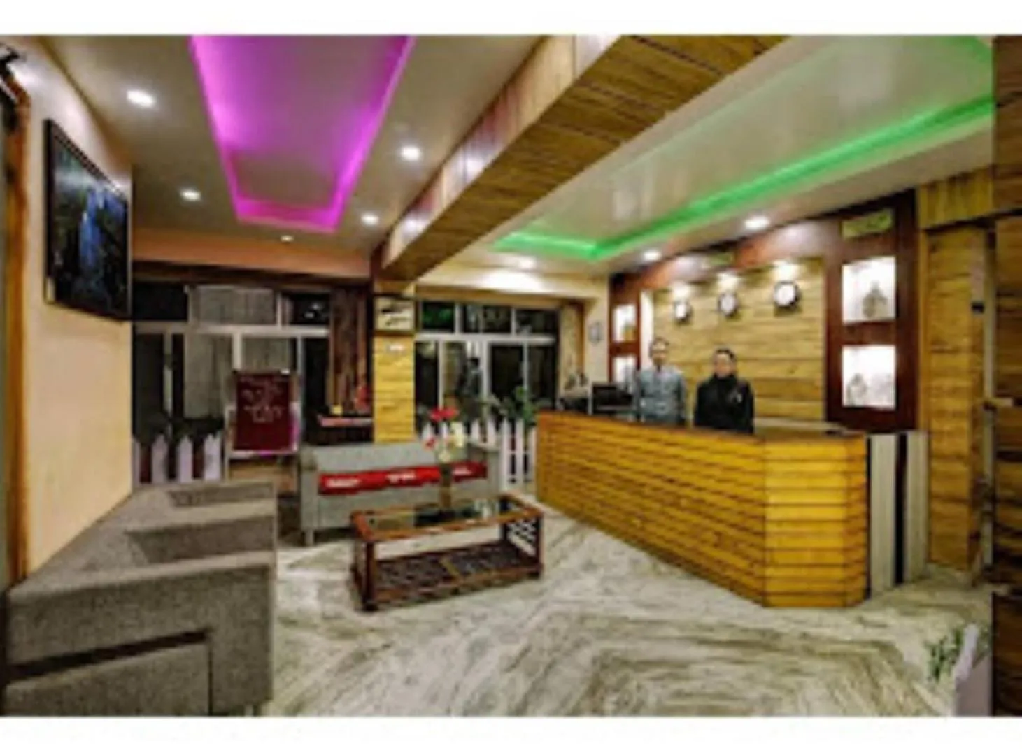 Lobby or reception in Hotel Golden Dolma