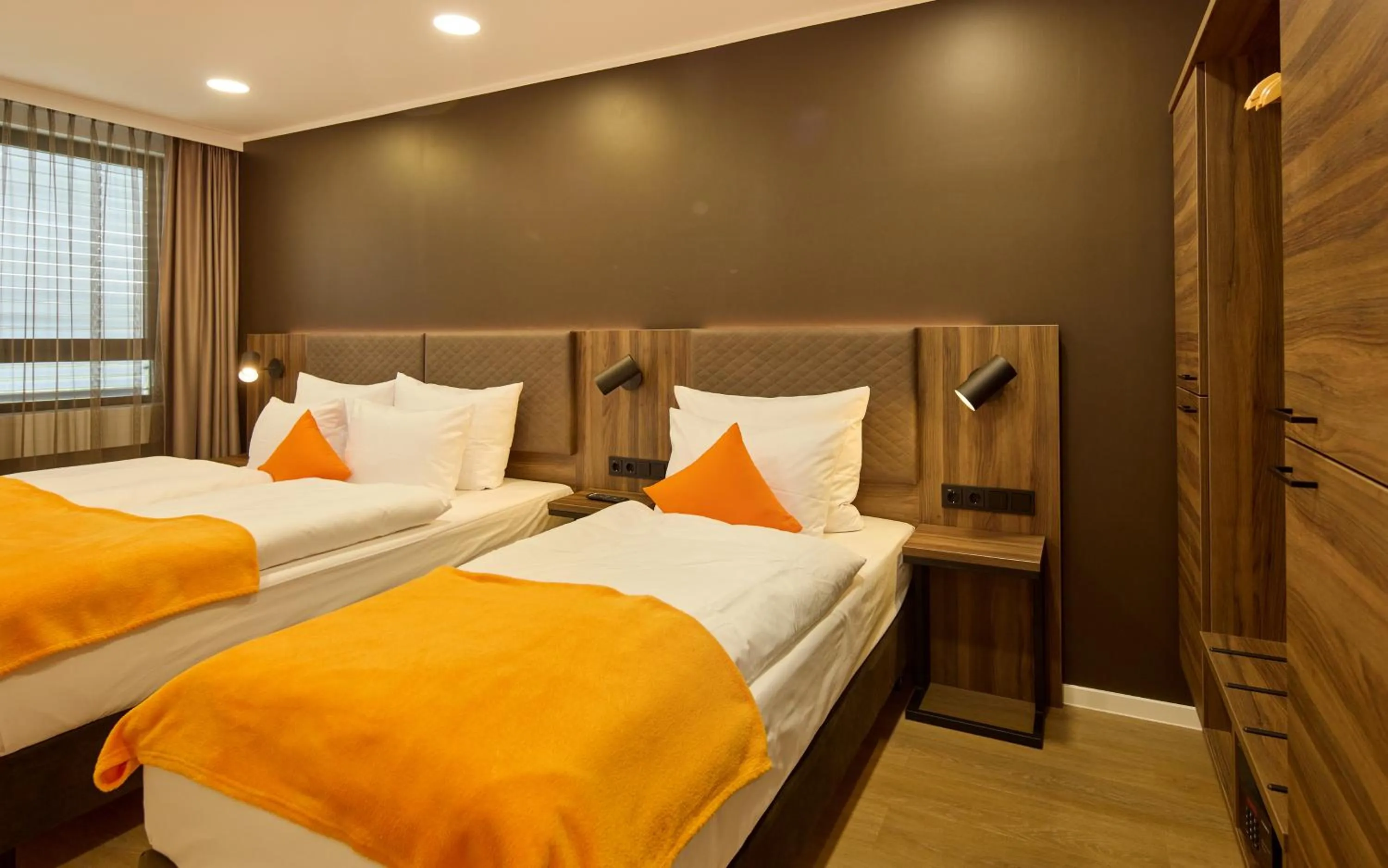 Bed in Trip Inn Hotel Frankfurt-Heusenstamm Tagungshotel