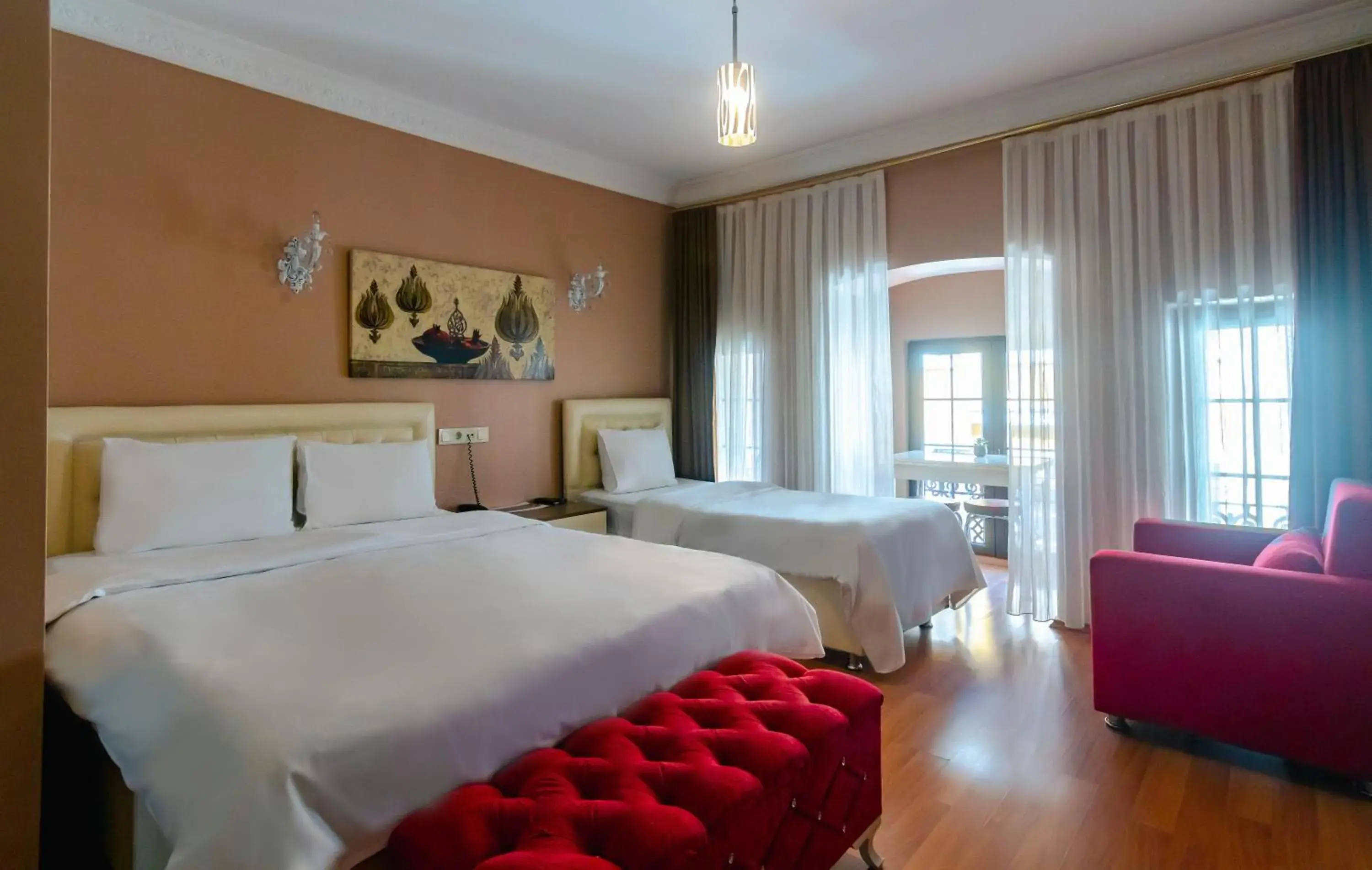 Bed in Zendy Suite Hotel Bed in Zendy Suite Hotel