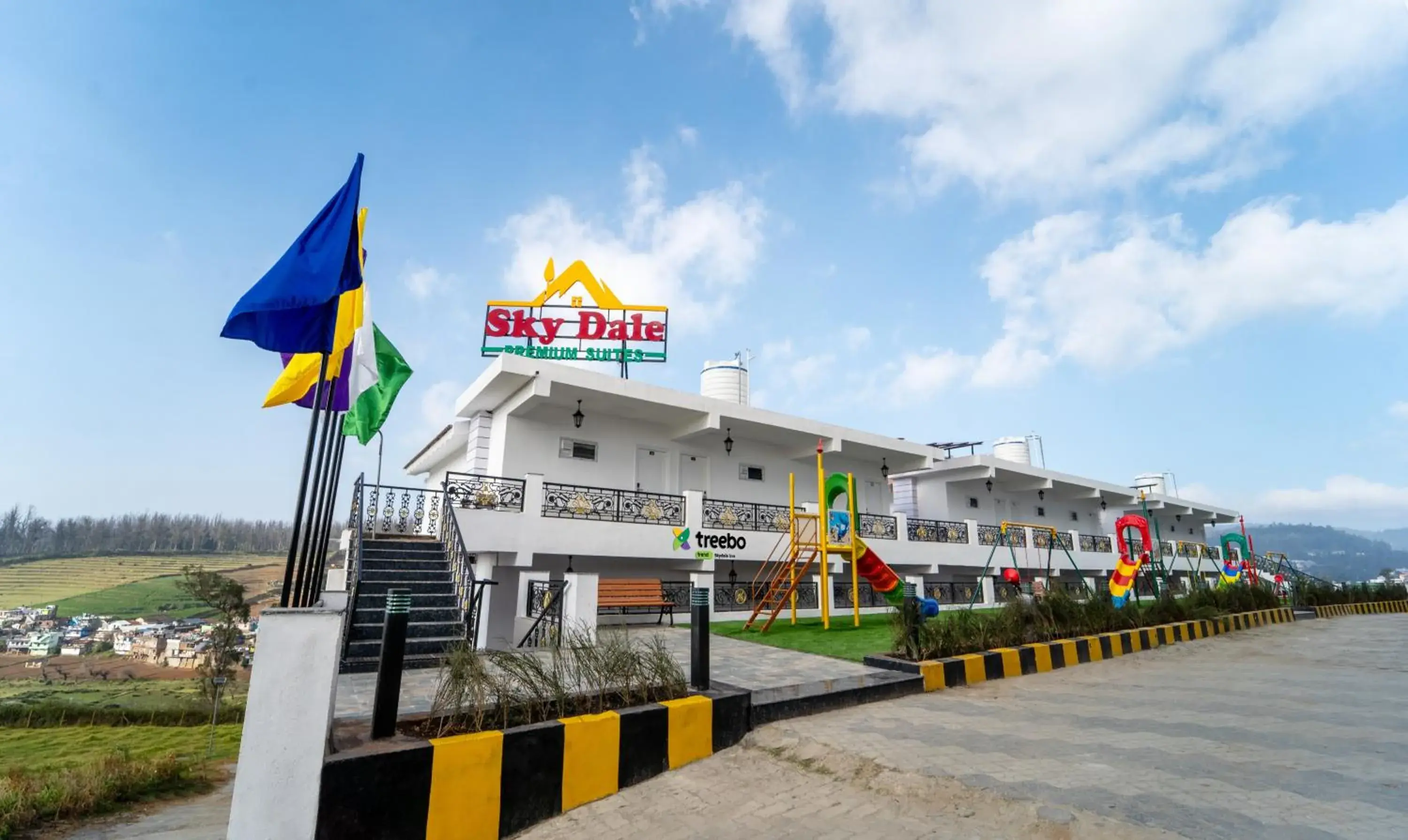 Facade/entrance in Treebo Skydale Premium Suites, 1500 Mtrs From Ooty Lake Facade/entrance in Treebo Skydale Premium Suites, 1500 Mtrs From Ooty Lake