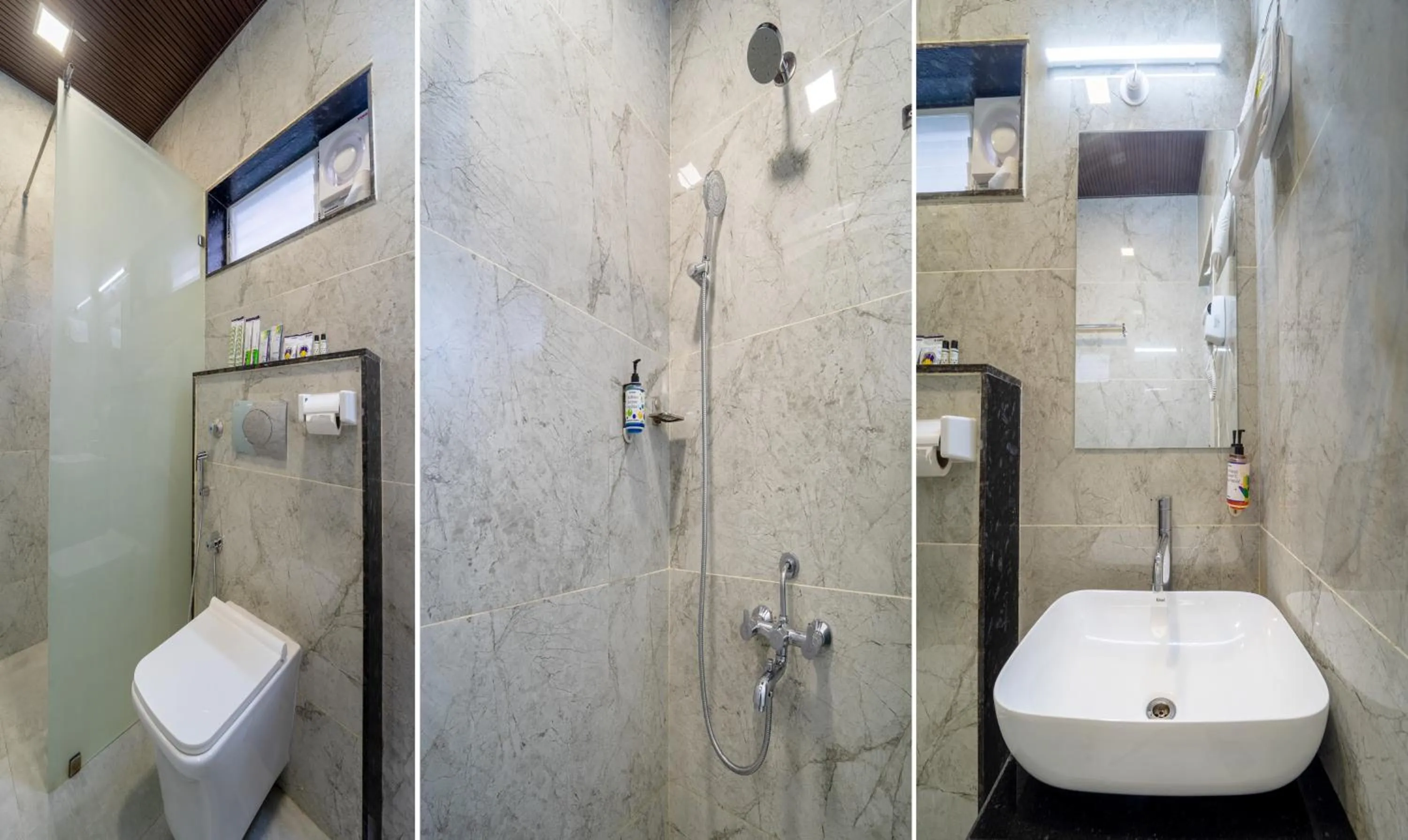 Bathroom in Treebo Skydale Premium Suites, 1500 Mtrs From Ooty Lake