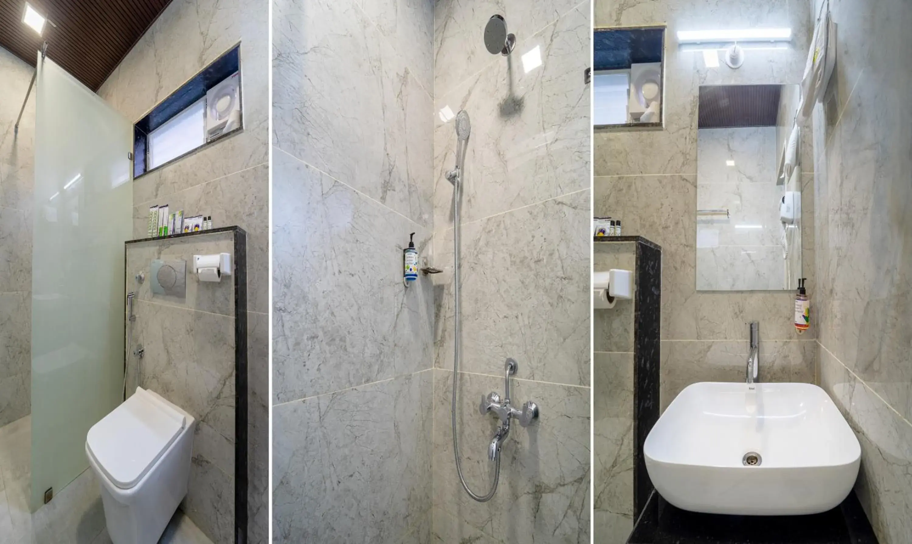 Bathroom in Treebo Skydale Premium Suites, 1500 Mtrs From Ooty Lake Bathroom in Treebo Skydale Premium Suites, 1500 Mtrs From Ooty Lake