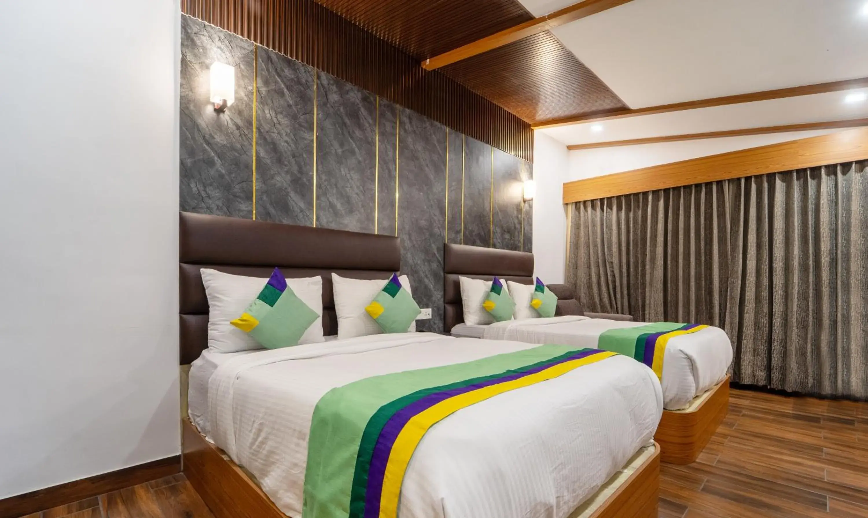 Bedroom, Bed in Treebo Skydale Premium Suites, 1500 Mtrs From Ooty Lake Bedroom, Bed in Treebo Skydale Premium Suites, 1500 Mtrs From Ooty Lake