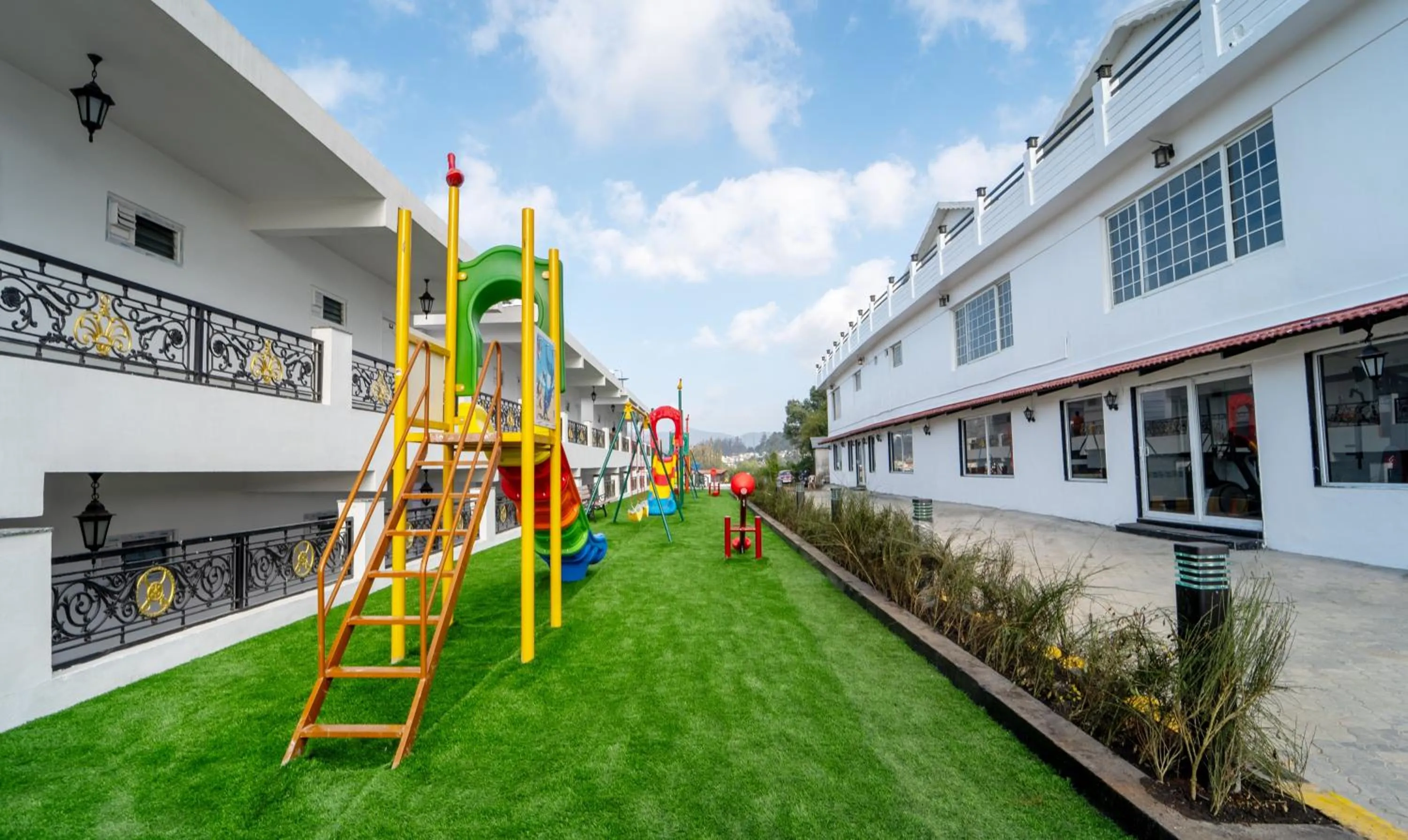 Children play ground in Treebo Skydale Premium Suites, 1500 Mtrs From Ooty Lake