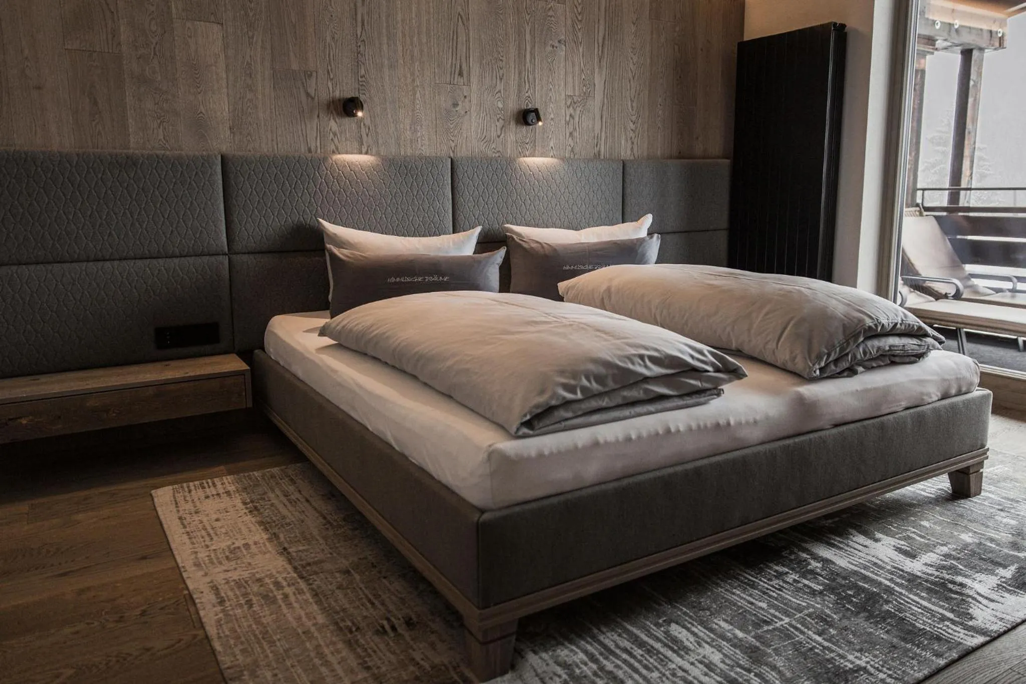 Bed in Verwöhn-Wellnesshotel Walserhof