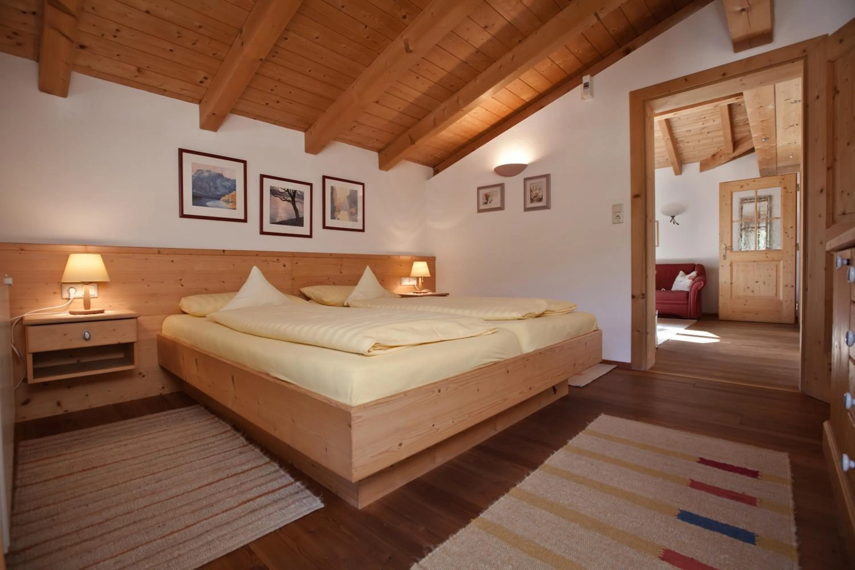Bedroom, Bed in Bio-Landpension Monika