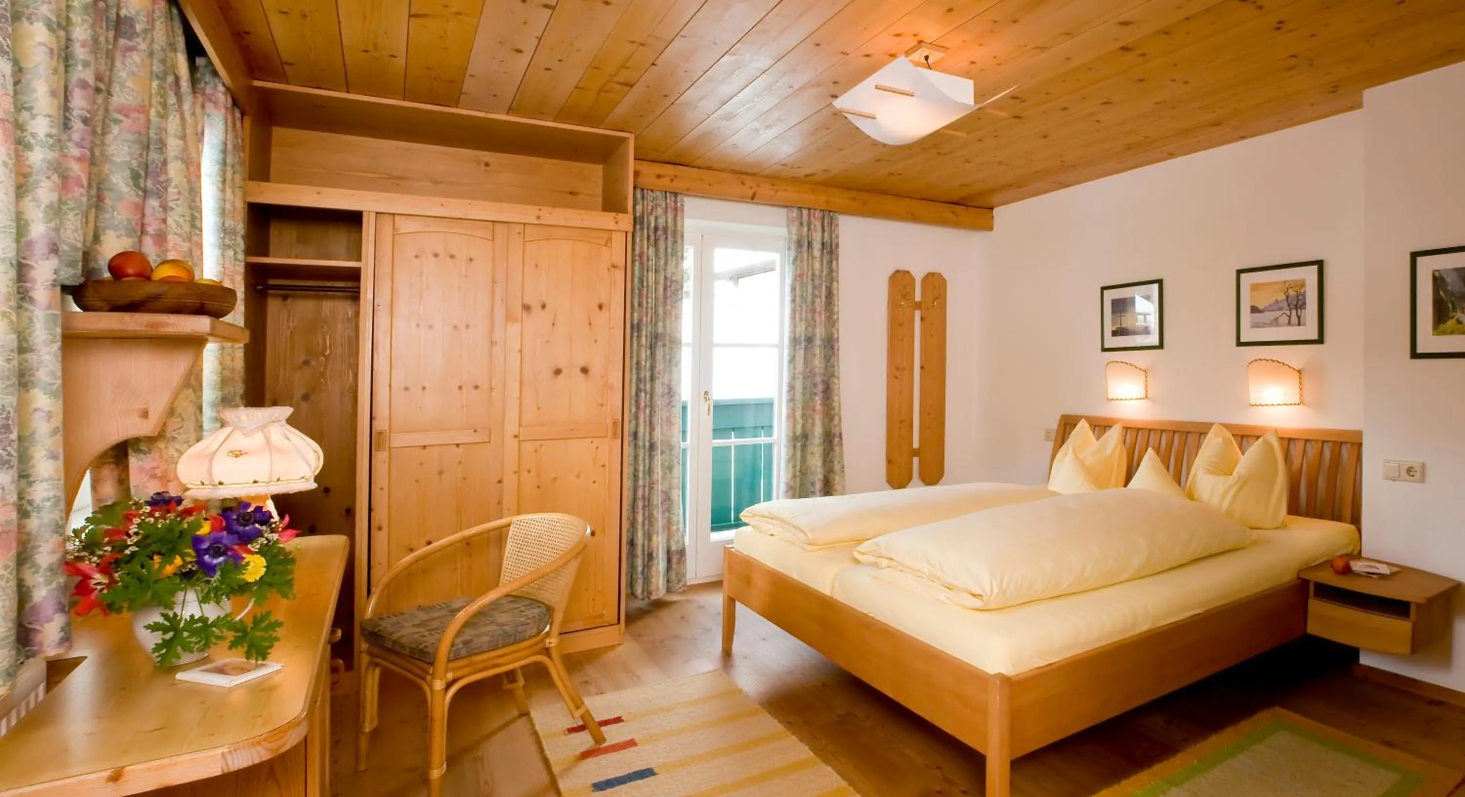 Photo of the whole room, Bed in Bio-Landpension Monika