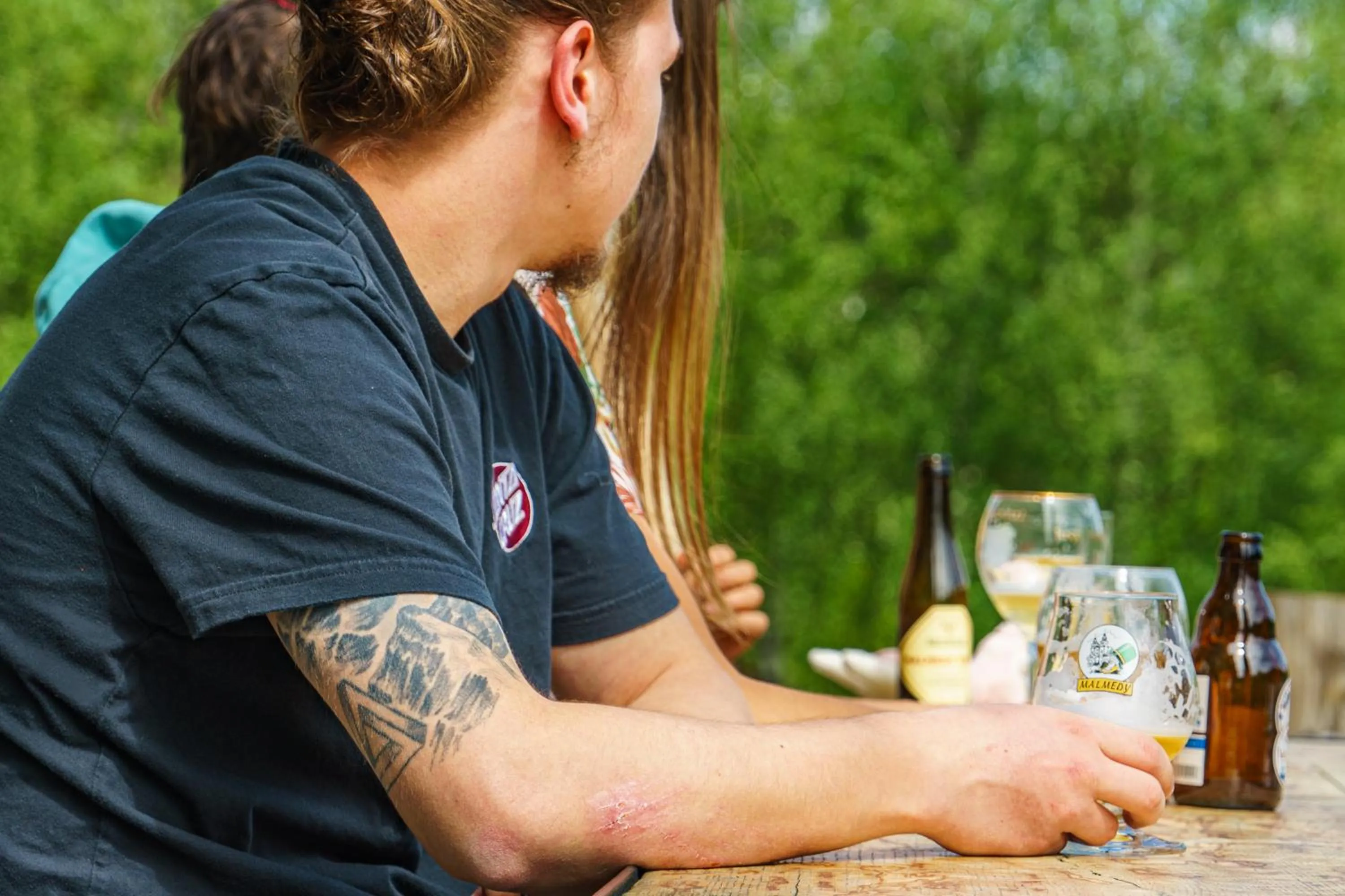 Drinks in HI Malmedy Hostel