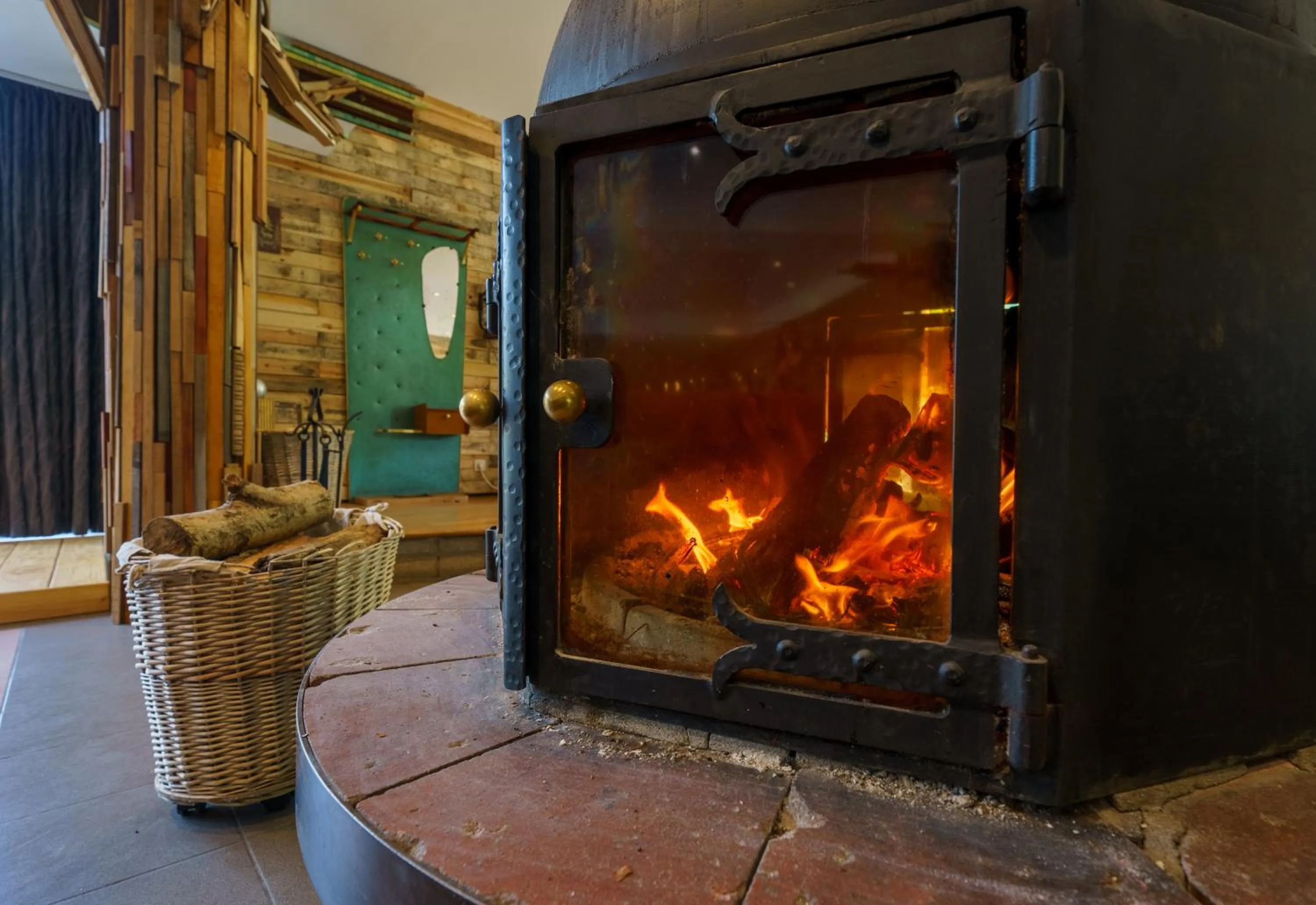 Lobby or reception in HI Malmedy Hostel