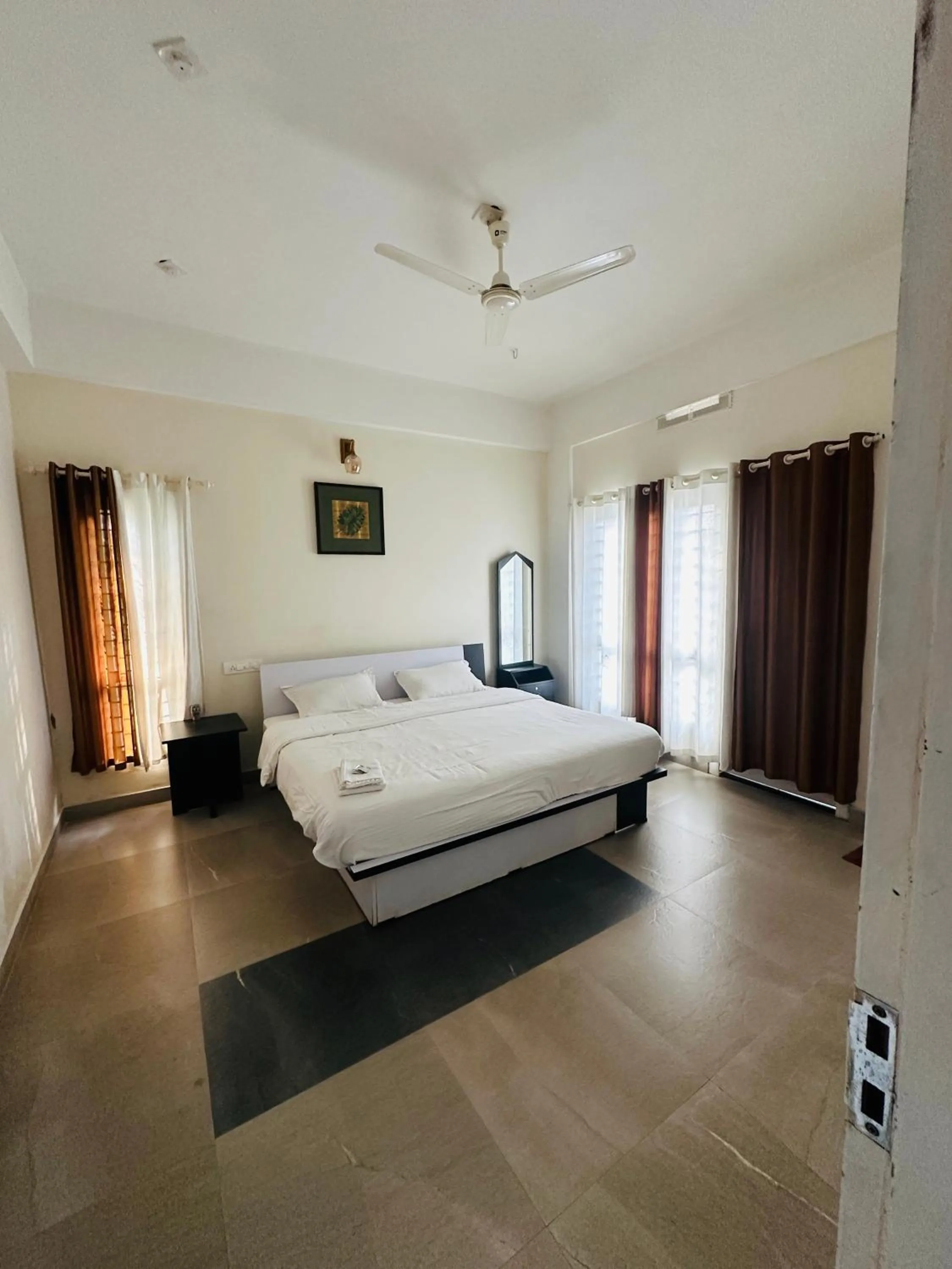 Bed in Western Ghats Holiday Home