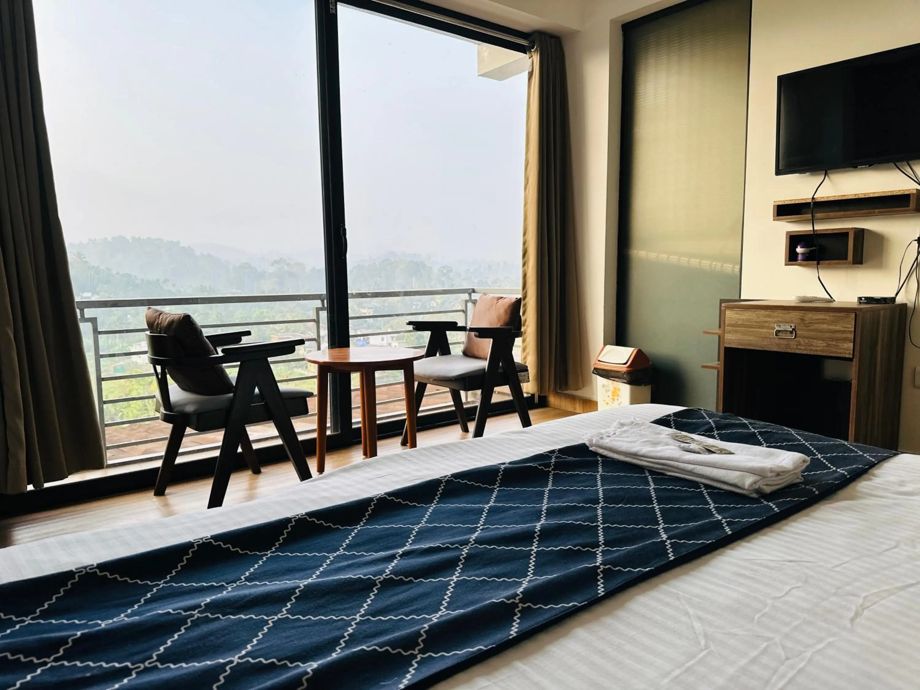 Photo of the whole room, Bed in Western Ghats Holiday Home