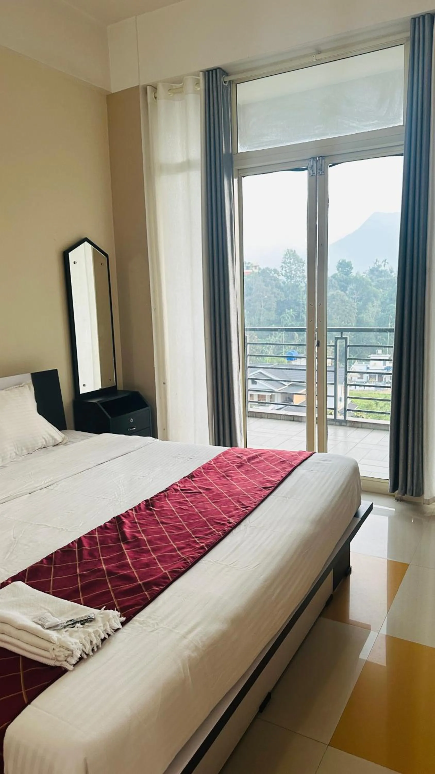 Bed in Western Ghats Holiday Home