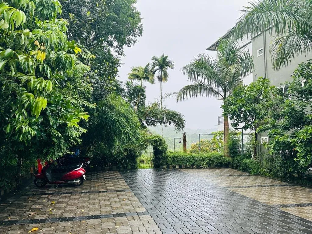 Parking in Western Ghats Holiday Home