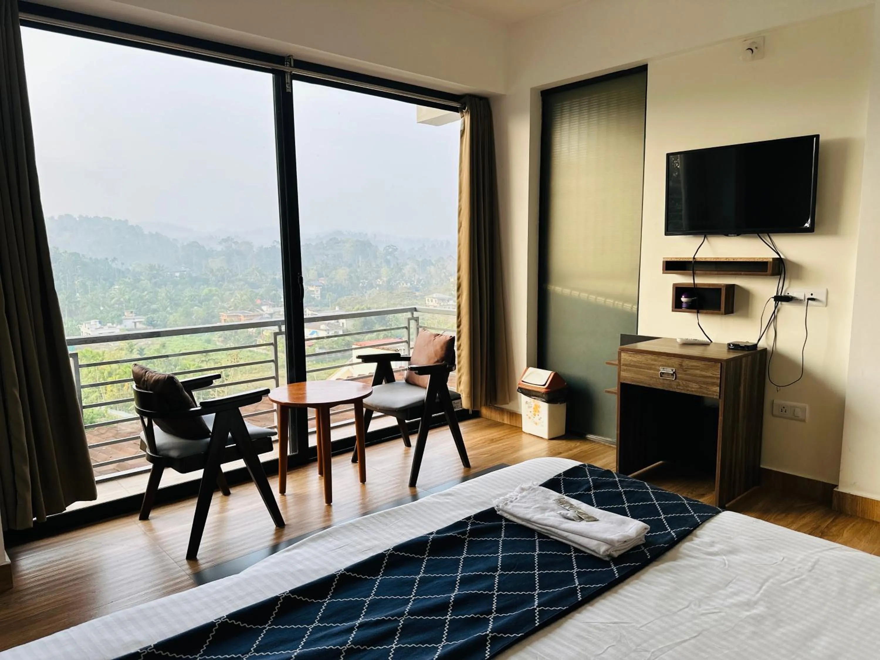 Bed in Western Ghats Holiday Home