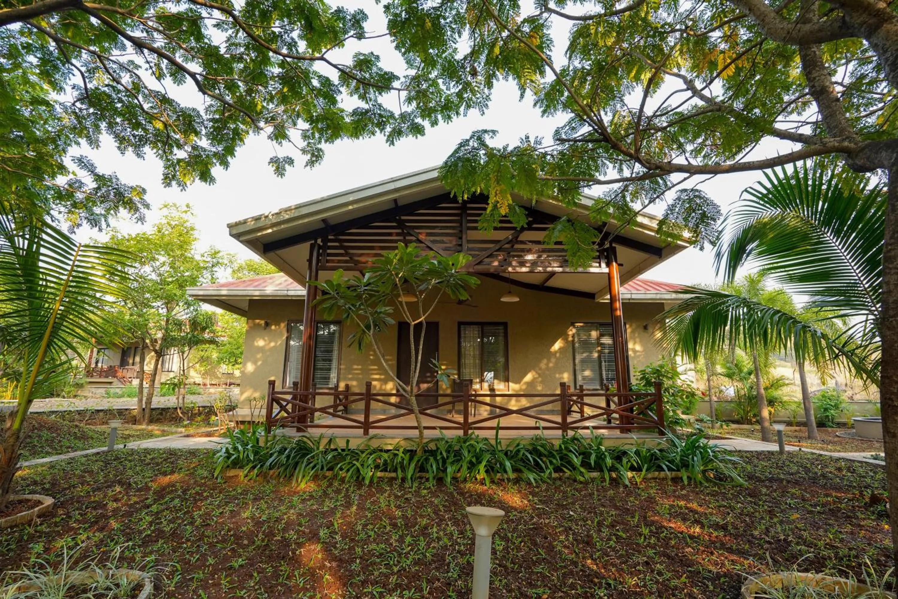 Property building in E&G Green Courts Resort at Koroli Hill Station