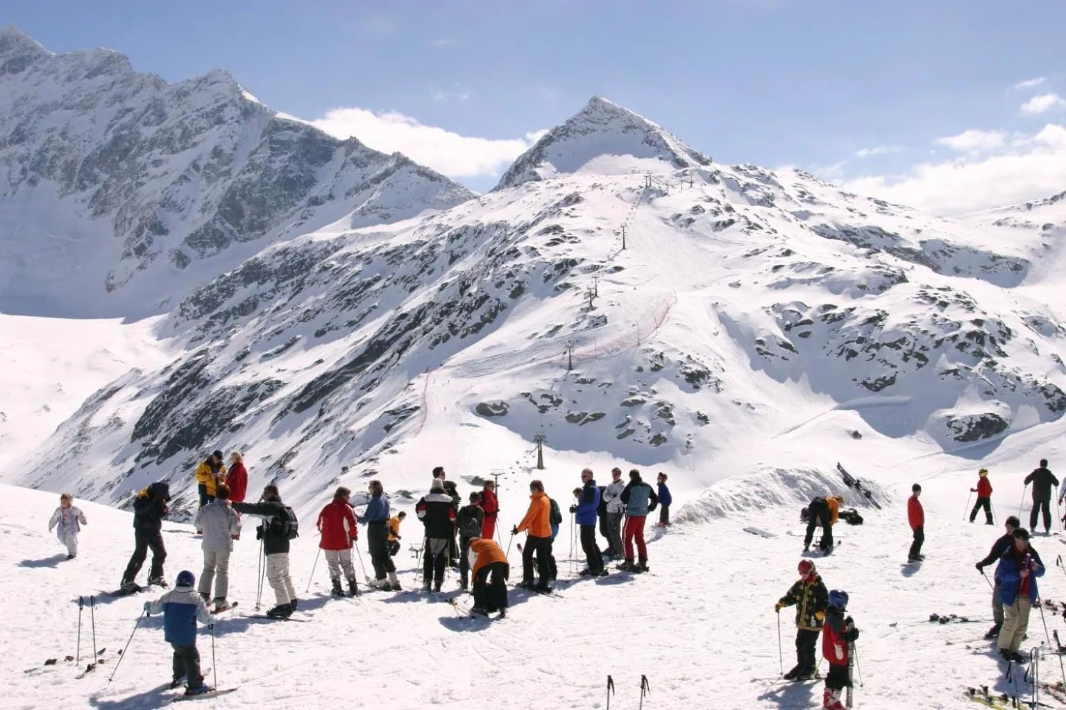 Skiing in Alpengasthof Paletti