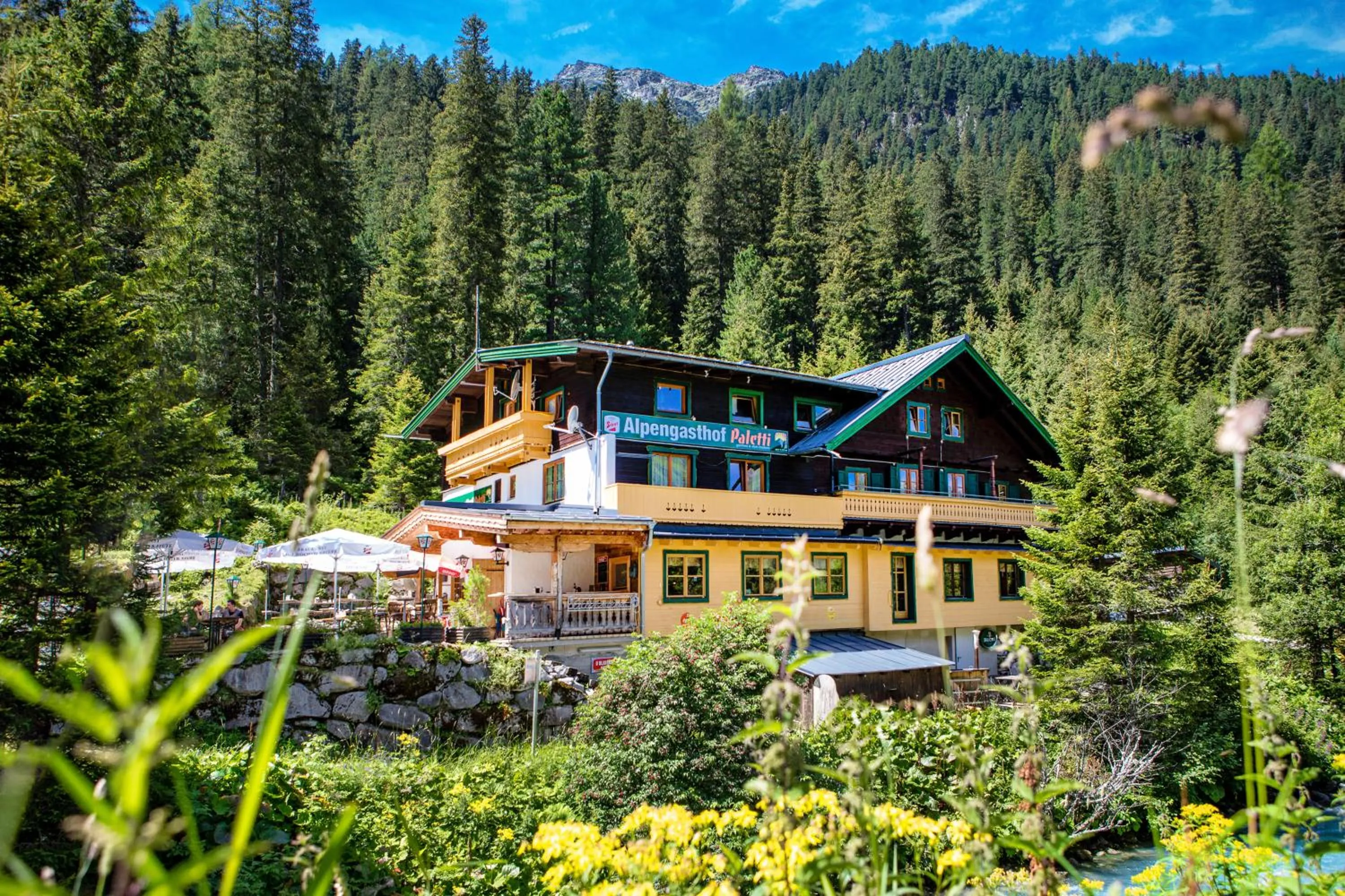 Property building in Alpengasthof Paletti