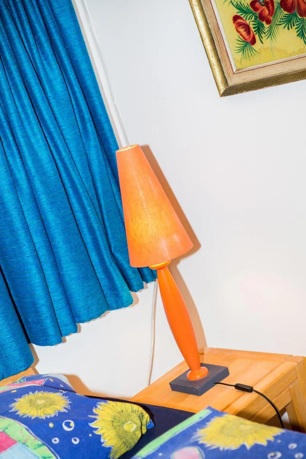 Decorative detail, Bed in Alpengasthof Paletti