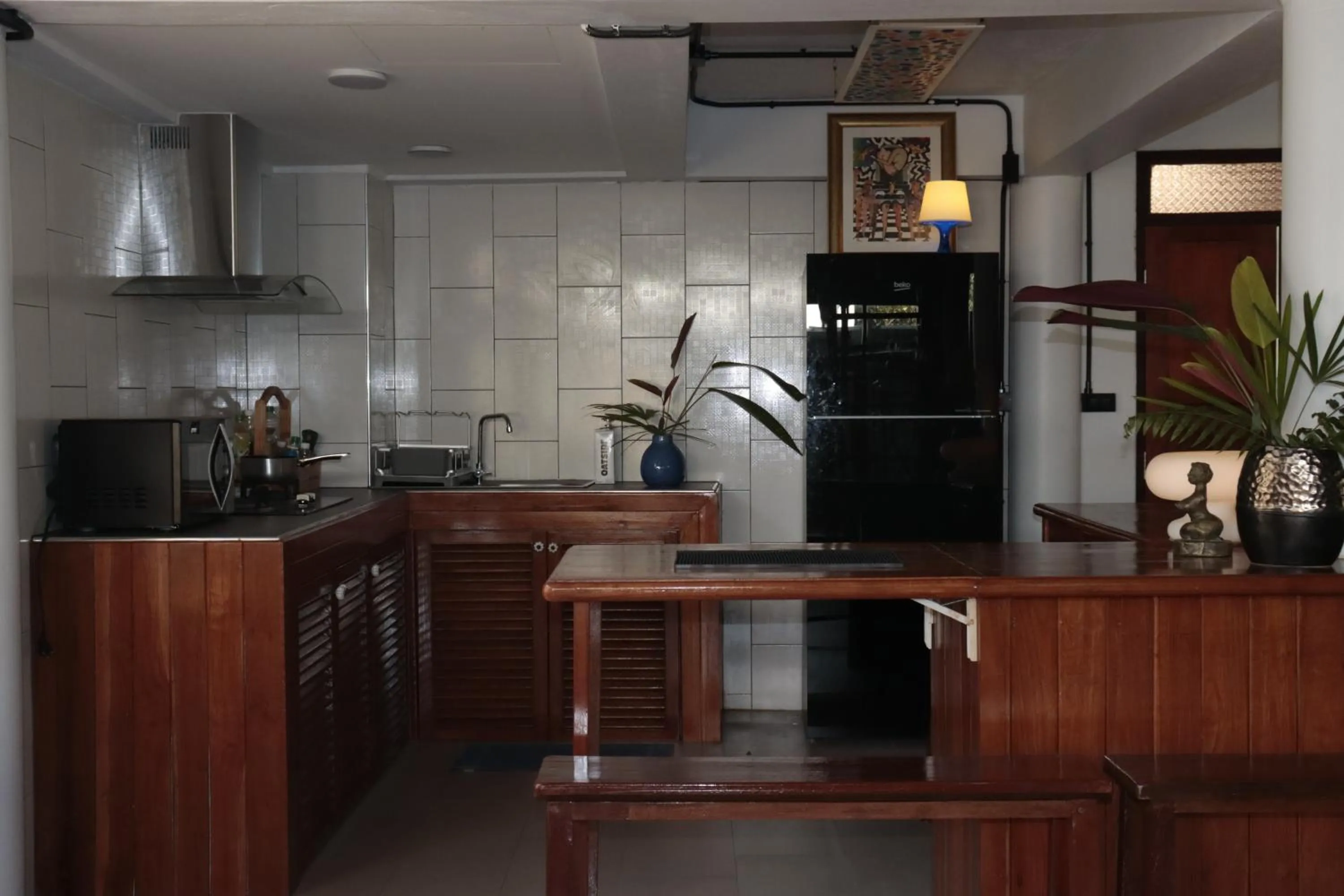 Kitchen or kitchenette in Lanna Localstay
