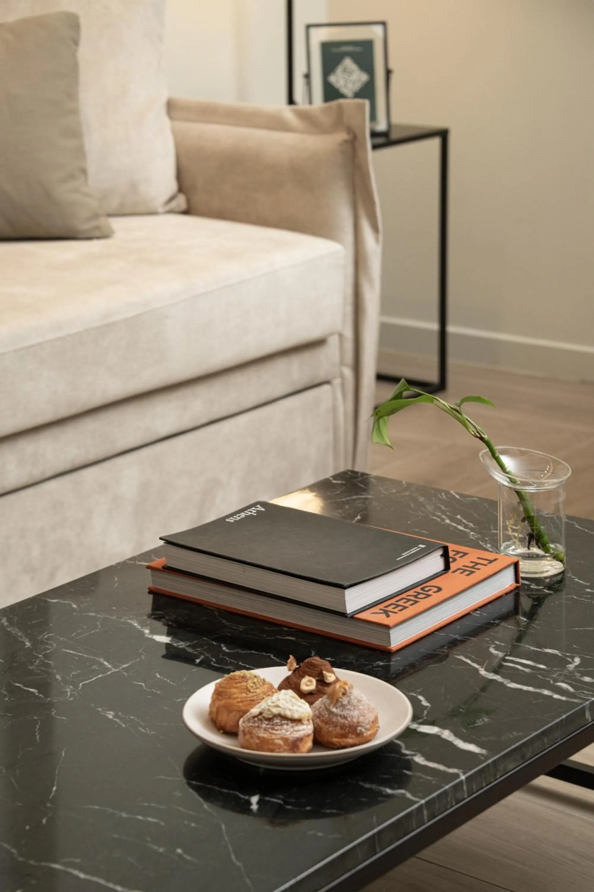 Decorative detail in ASTIKON Xenofontos Suites