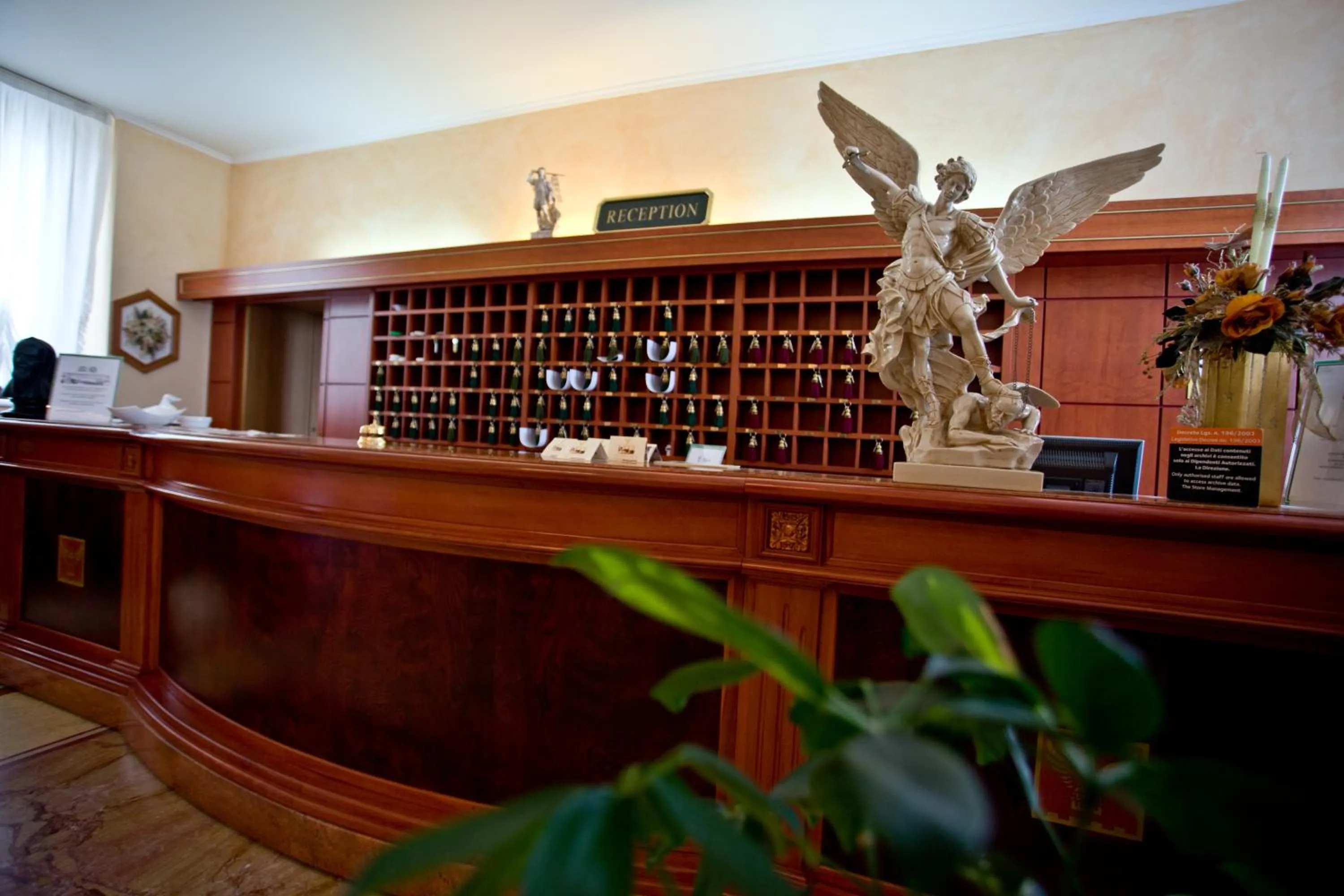 Lobby or reception in Hotel Relais dei Normanni