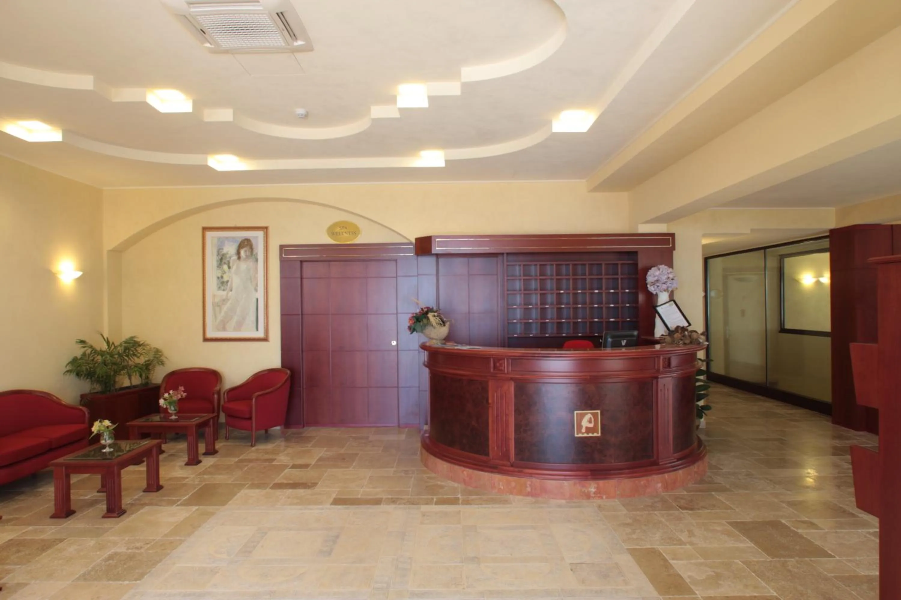 Lobby or reception in Hotel Relais dei Normanni