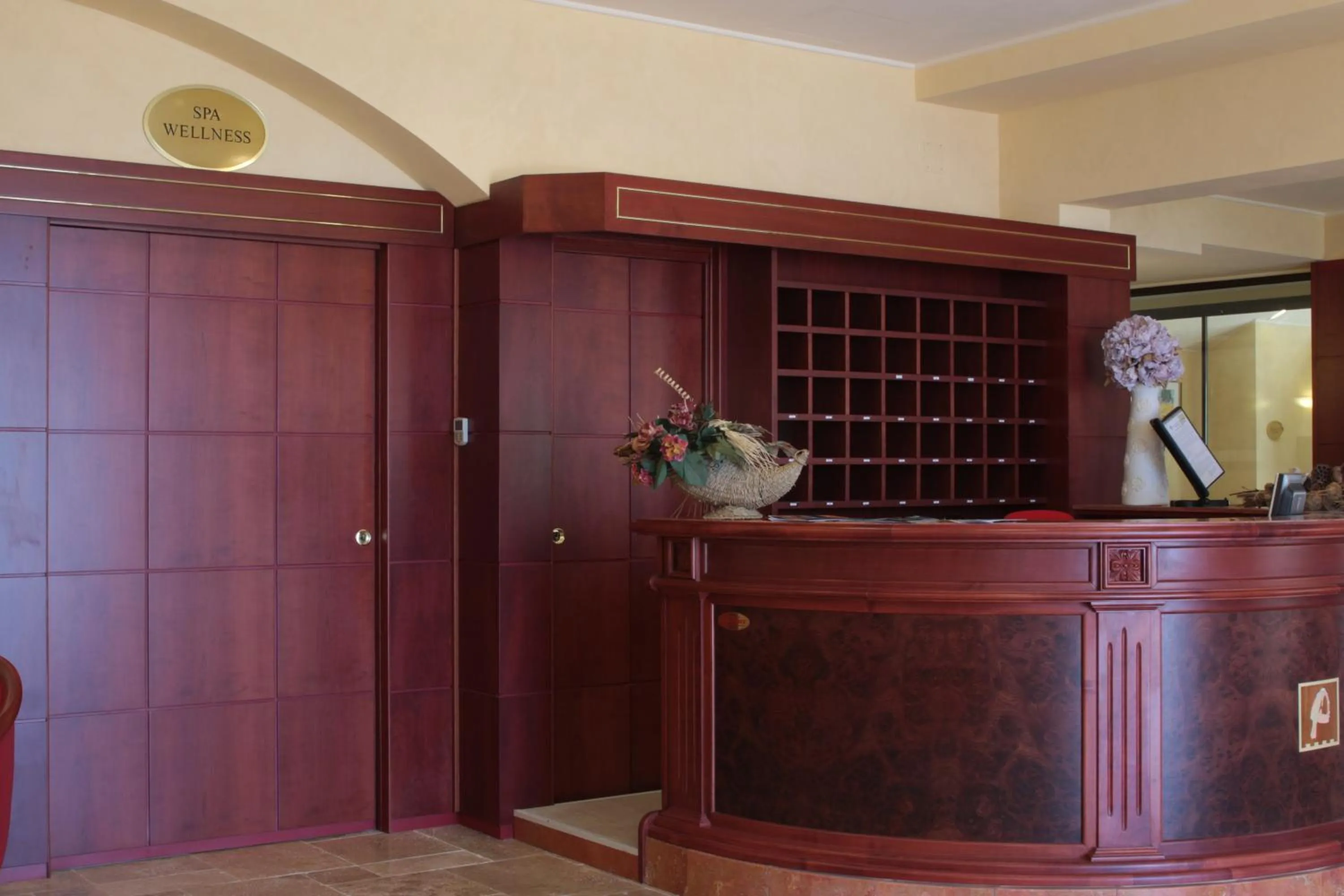 Lobby or reception in Hotel Relais dei Normanni