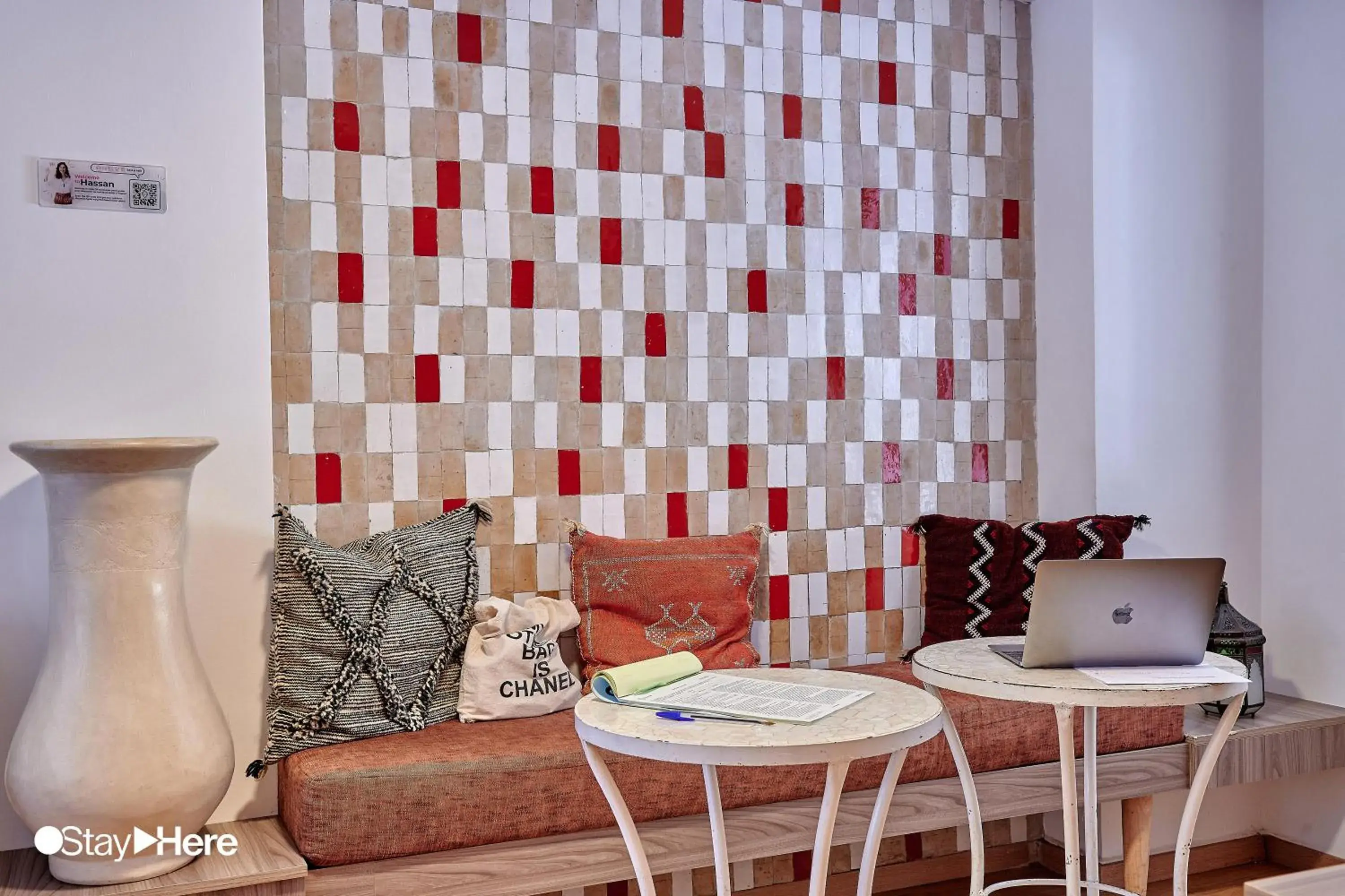 Lobby or reception in Stayhere Rabat - Hassan - Authentic Residence Lobby or reception in Stayhere Rabat - Hassan - Authentic Residence