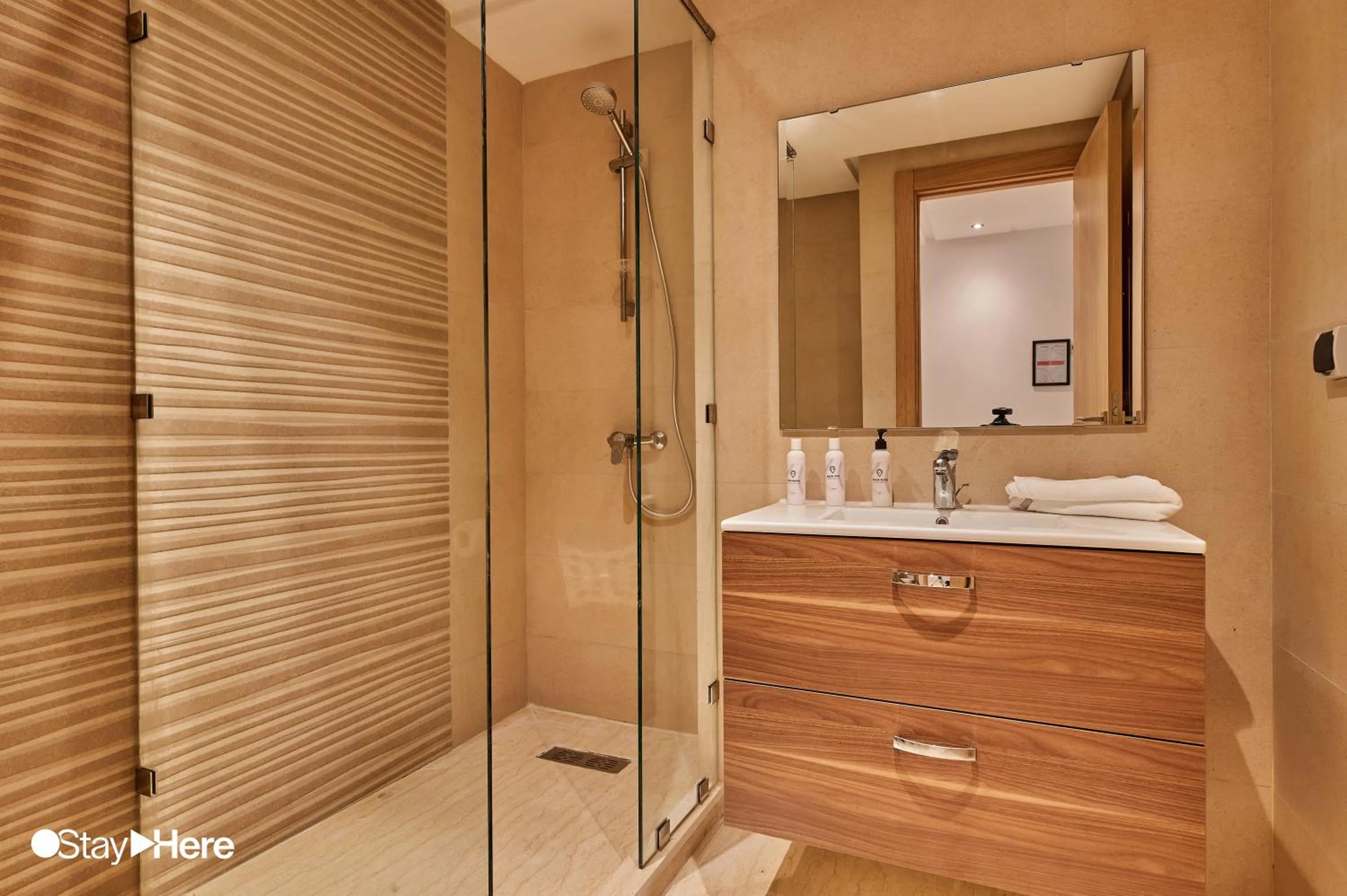 Shower in Stayhere Rabat - Hassan - Authentic Residence