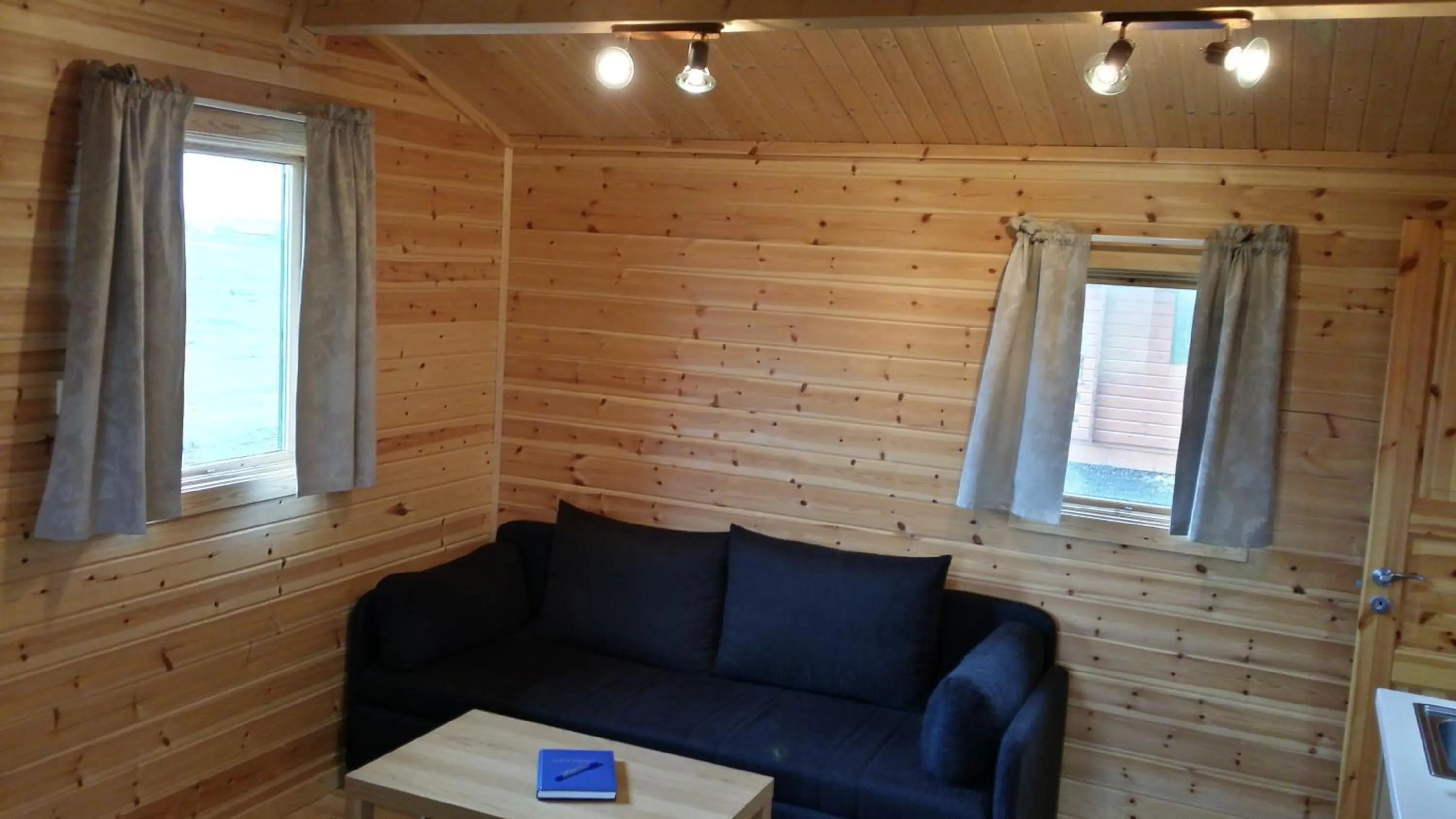 Living room in Mid Hvoll Cottages