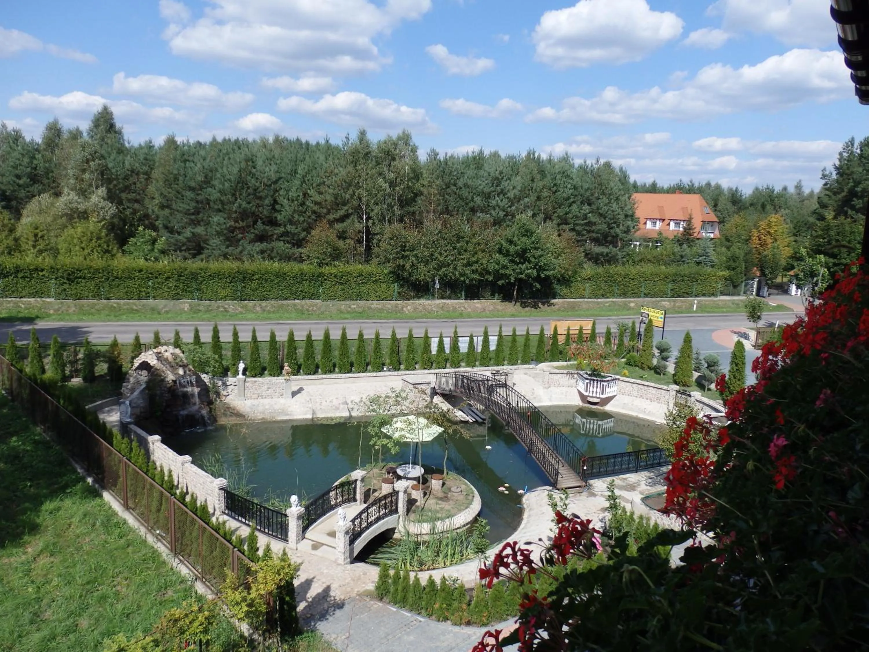 Garden in Dwór Bartnika