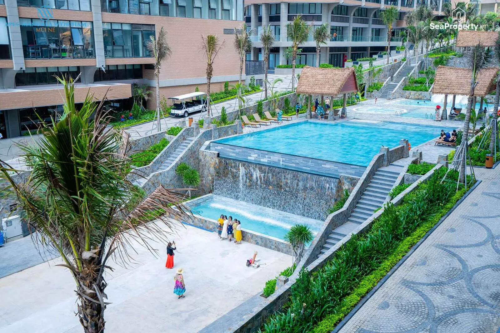 Swimming pool in APEC Mandala Mũi Né Condotel