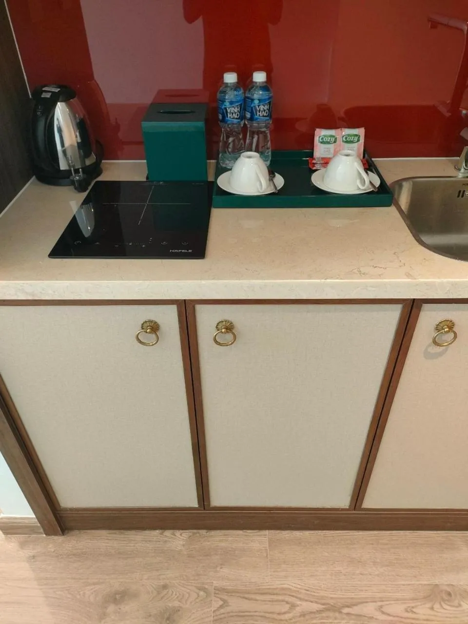Kitchen or kitchenette in APEC Mandala Mũi Né Condotel