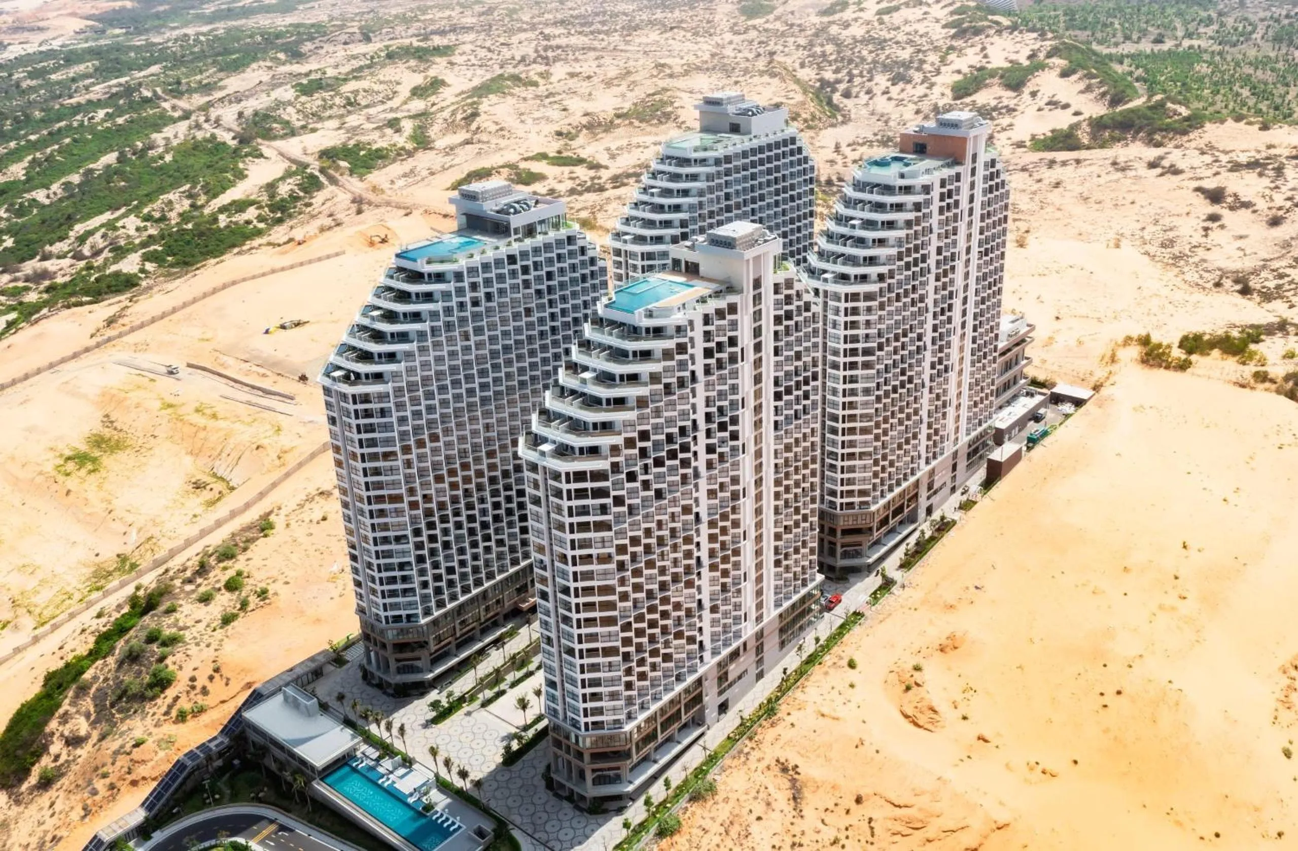 Property building in APEC Mandala Mũi Né Condotel