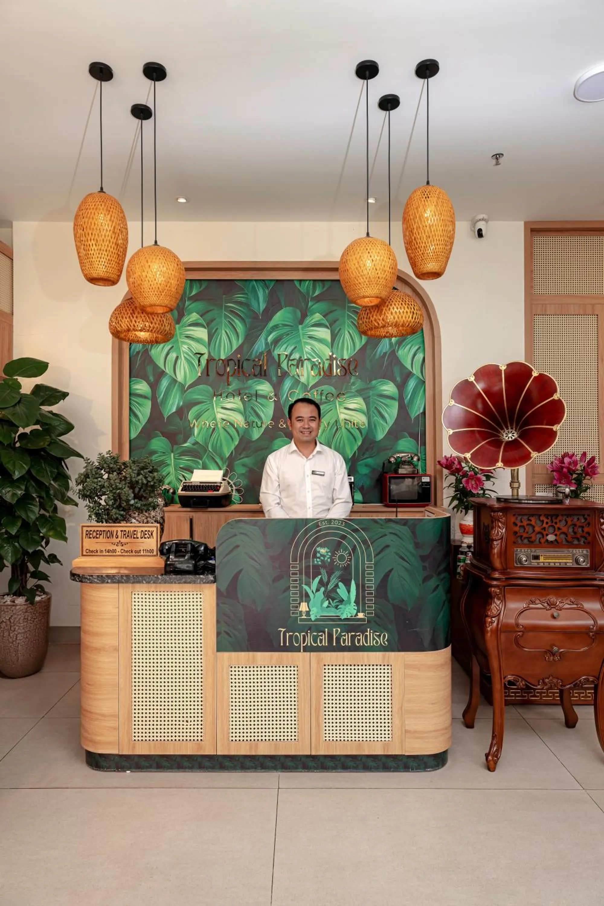 Lobby or reception in Tropical Paradise Sapa Hotel & Tour