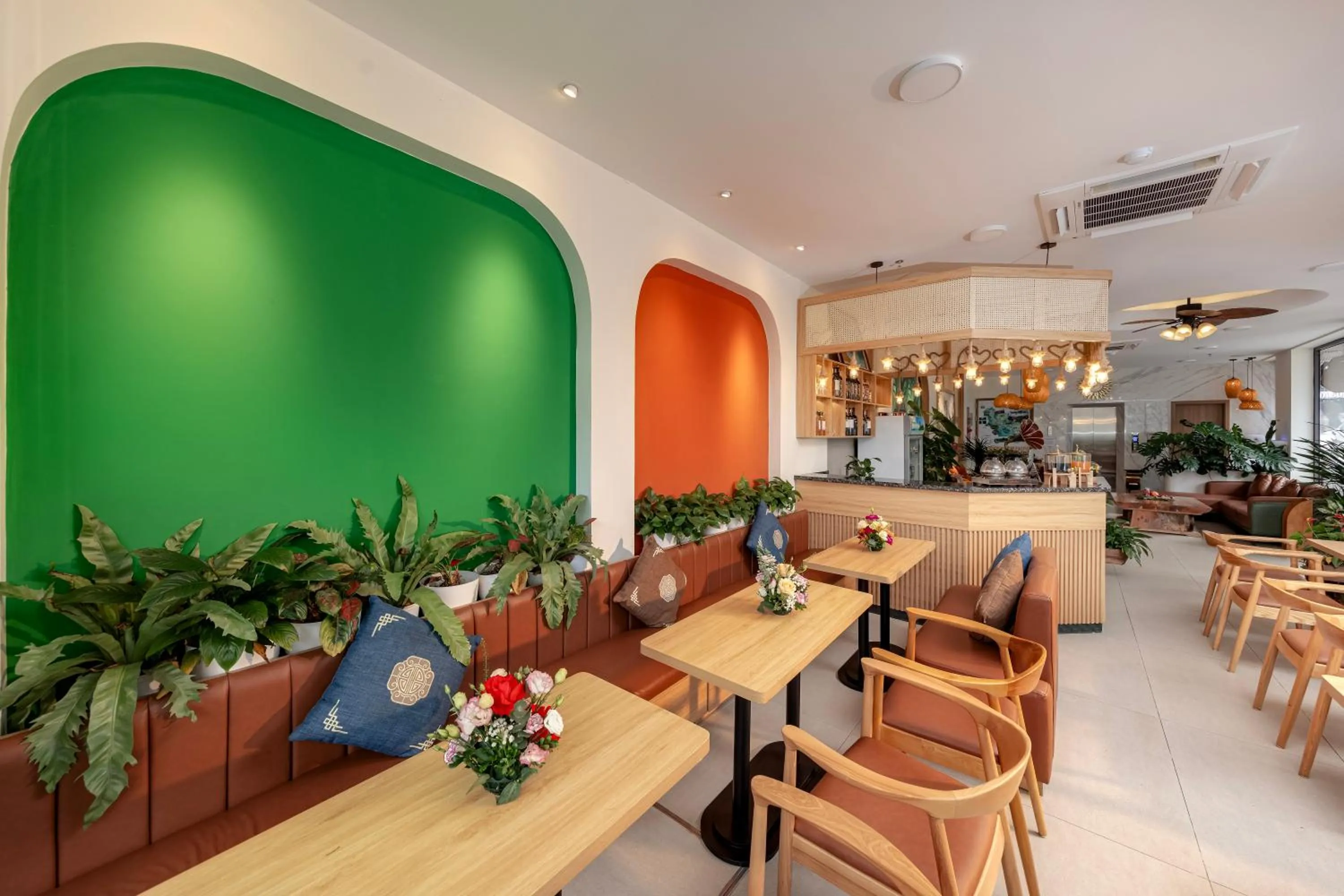 Seating area in Tropical Paradise Sapa Hotel & Tour