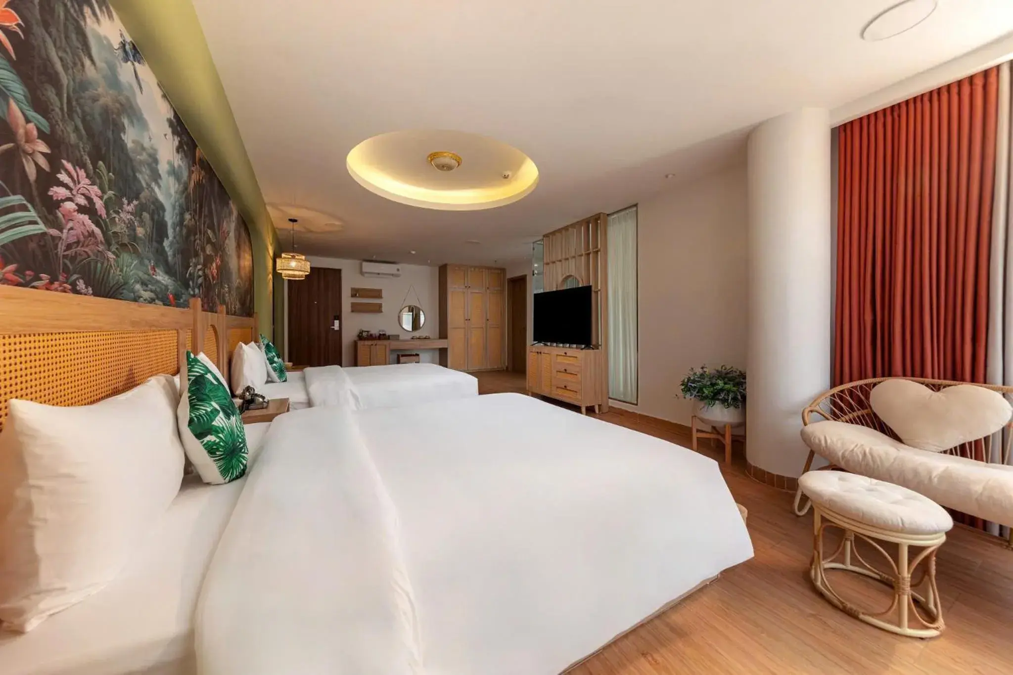 Family Suite with Balcony in Tropical Paradise Sapa Hotel & Tour Family Suite with Balcony in Tropical Paradise Sapa Hotel & Tour
