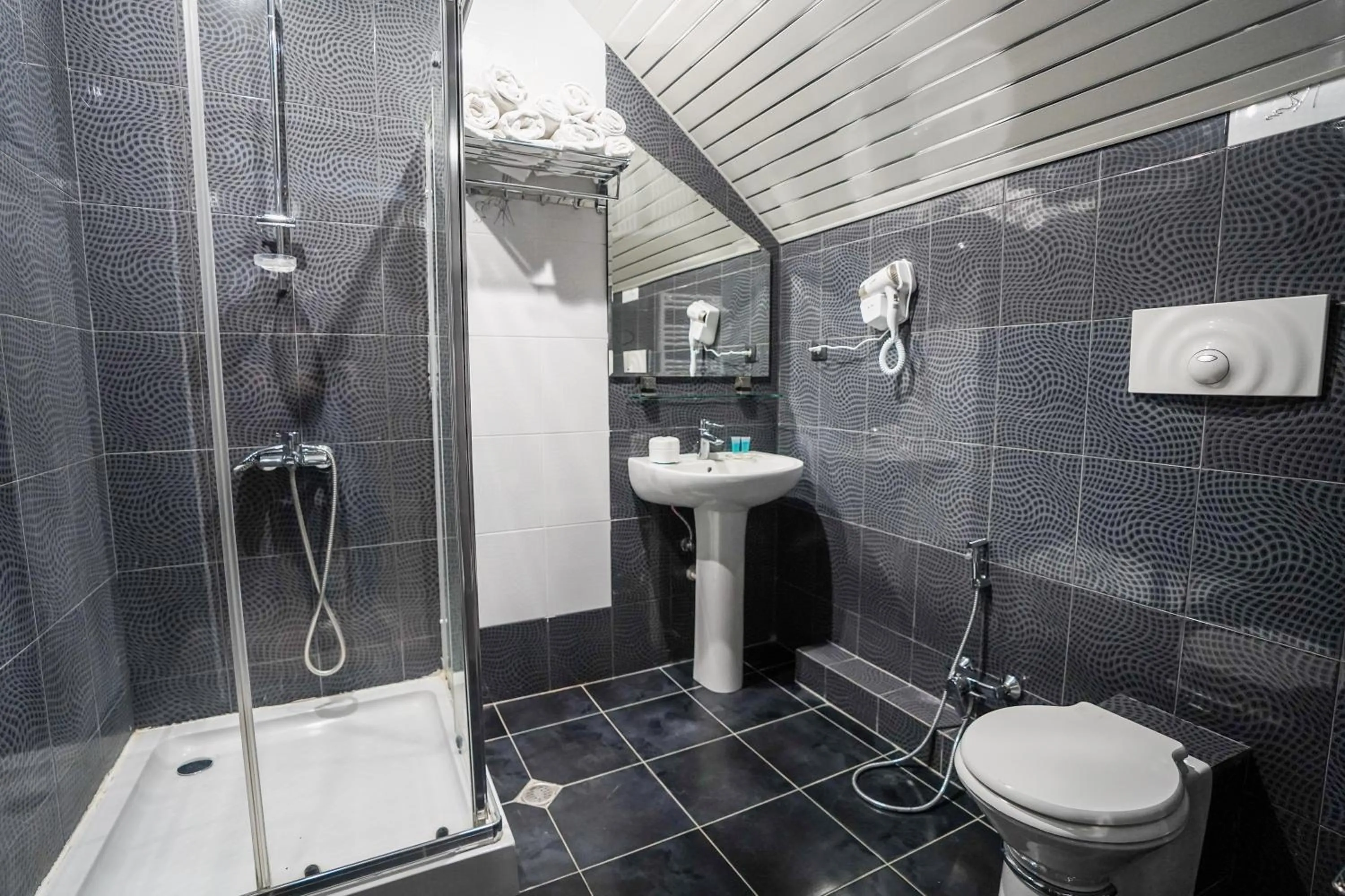 Shower in Natali Hotel