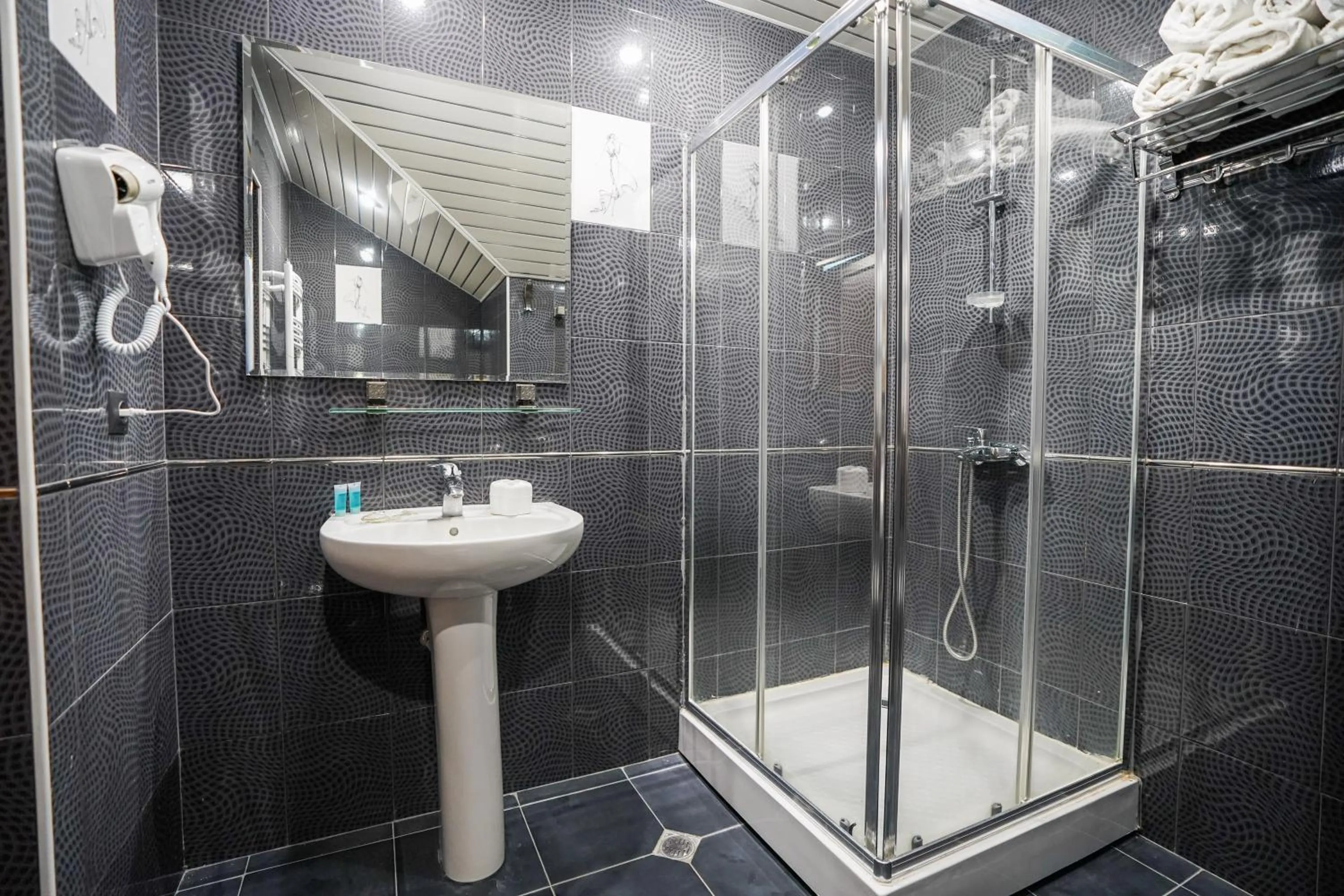 Shower in Natali Hotel