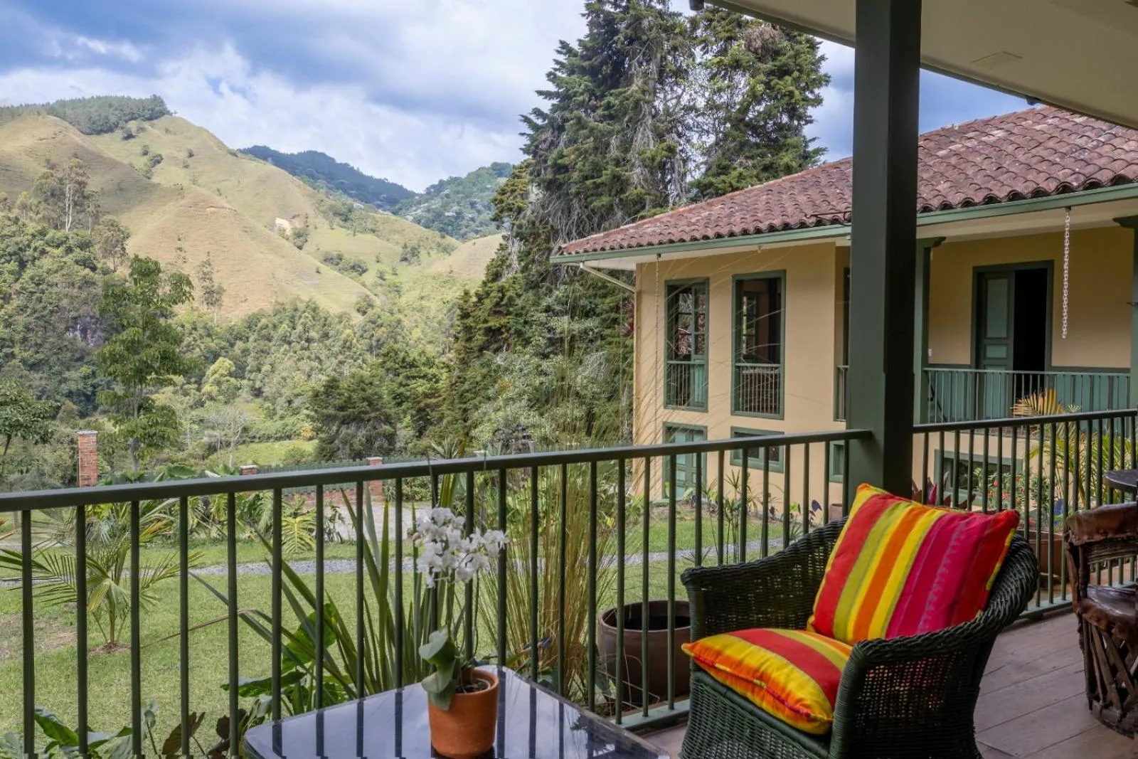 Natural landscape in Sazagua Cocora Reserva Natural