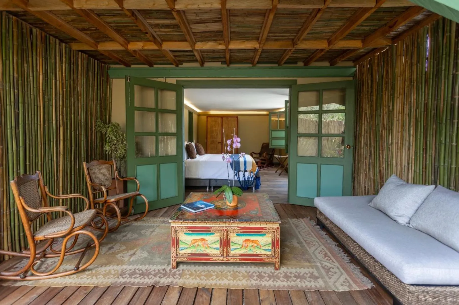 Patio in Sazagua Cocora Reserva Natural