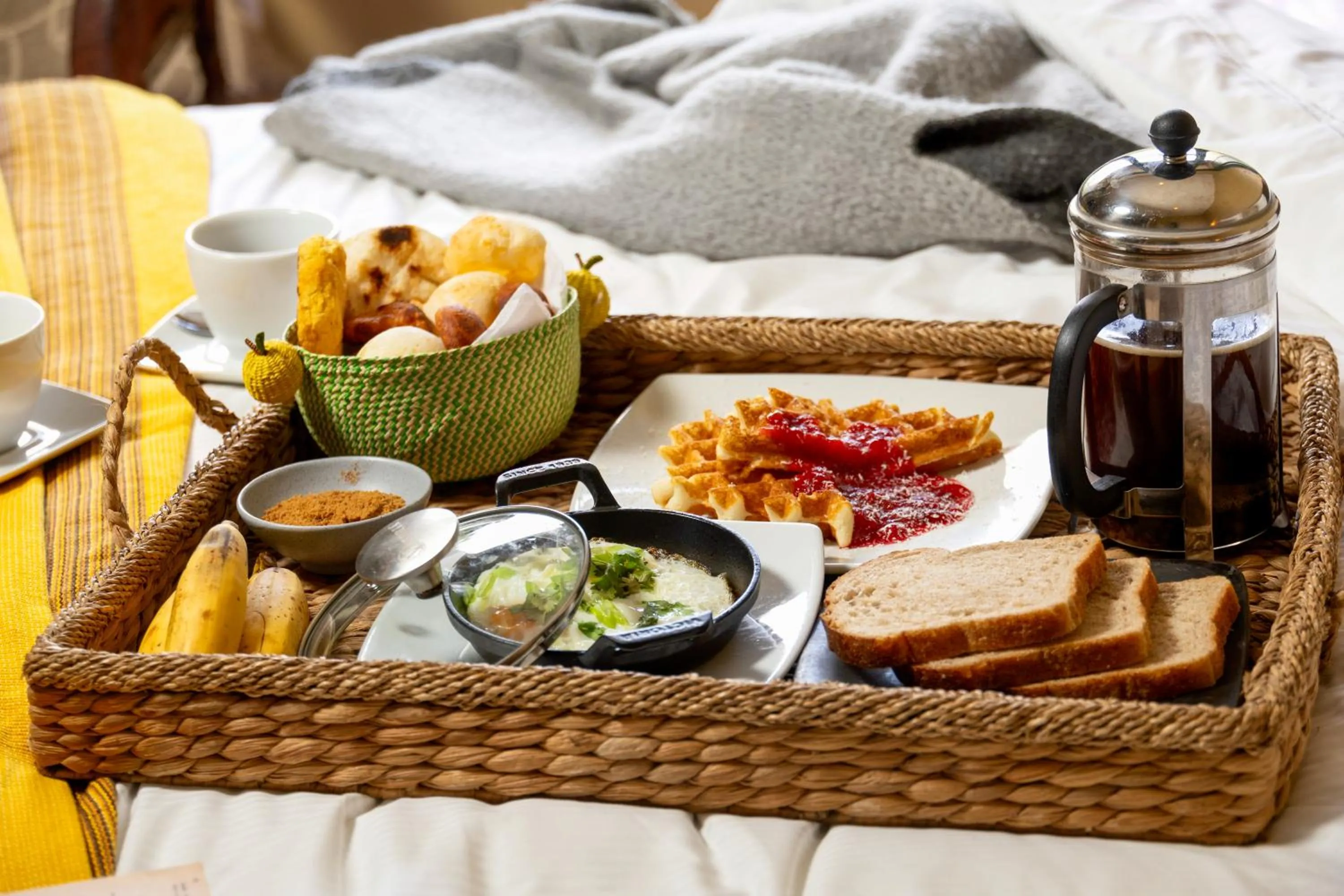 Breakfast in Sazagua Cocora Reserva Natural