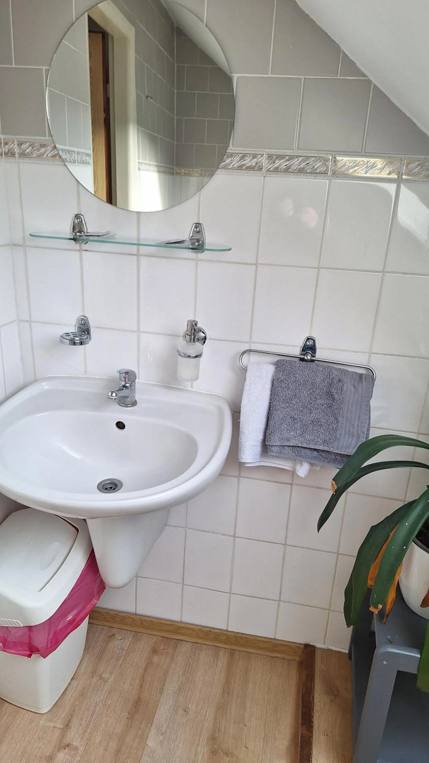 Bathroom in Pension Egida